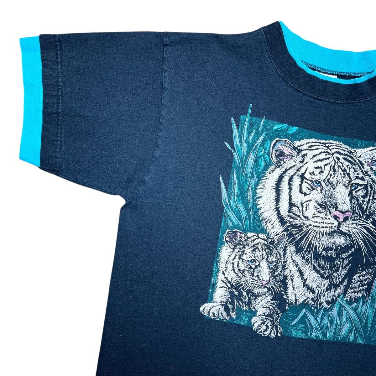 Other Vintage 1993 White Tiger Wild Life Nature Animal Graphic Tee Size US L / EU 52-54 / 3 - 7 Thumbnail