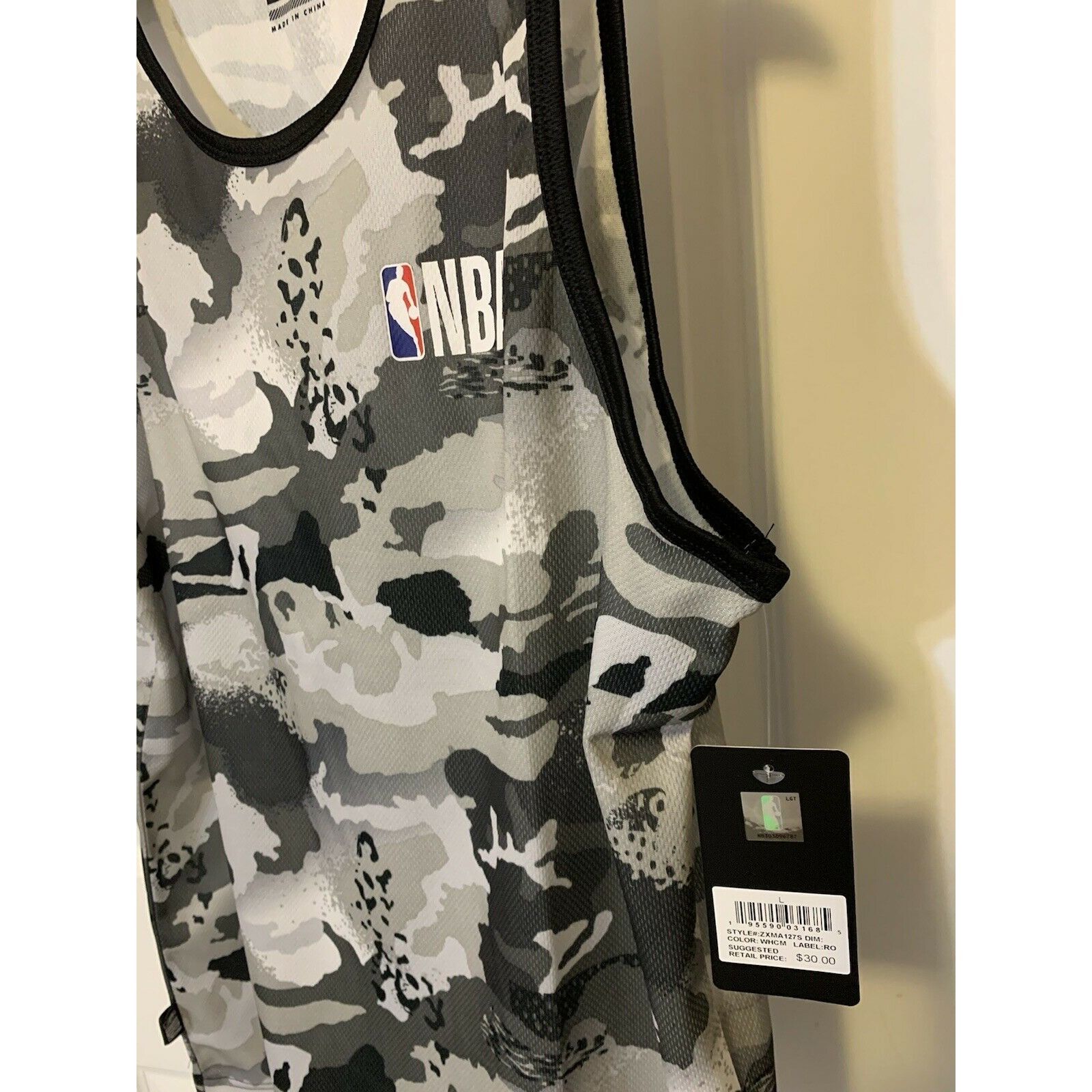 NBA NBA Camouflage Muscle T Shirt Men’s Sz M NWT Rare Size US M / EU 48-50 / 2 - 4 Thumbnail