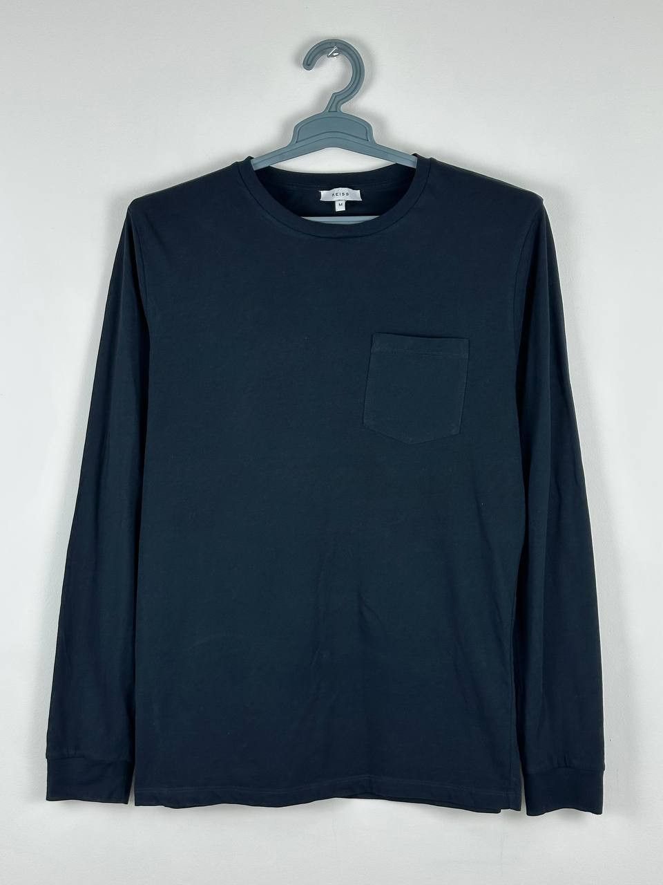 Reiss Reiss Casual Cotton Pocket Long Sleeve T Shirt Size US M / EU 48-50 / 2 - 1 Thumbnail