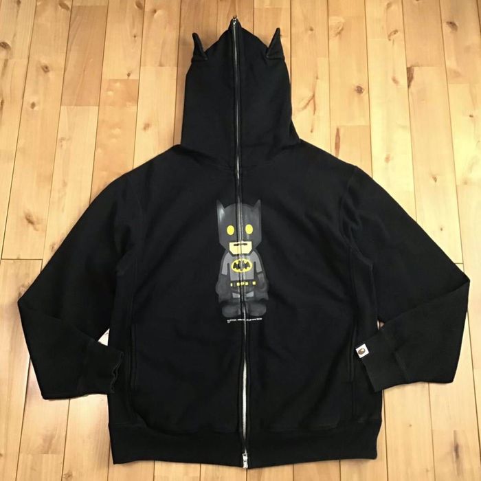 Bape BAPE x DC Comics Batman full zip hoodie a bathing ape Grailed