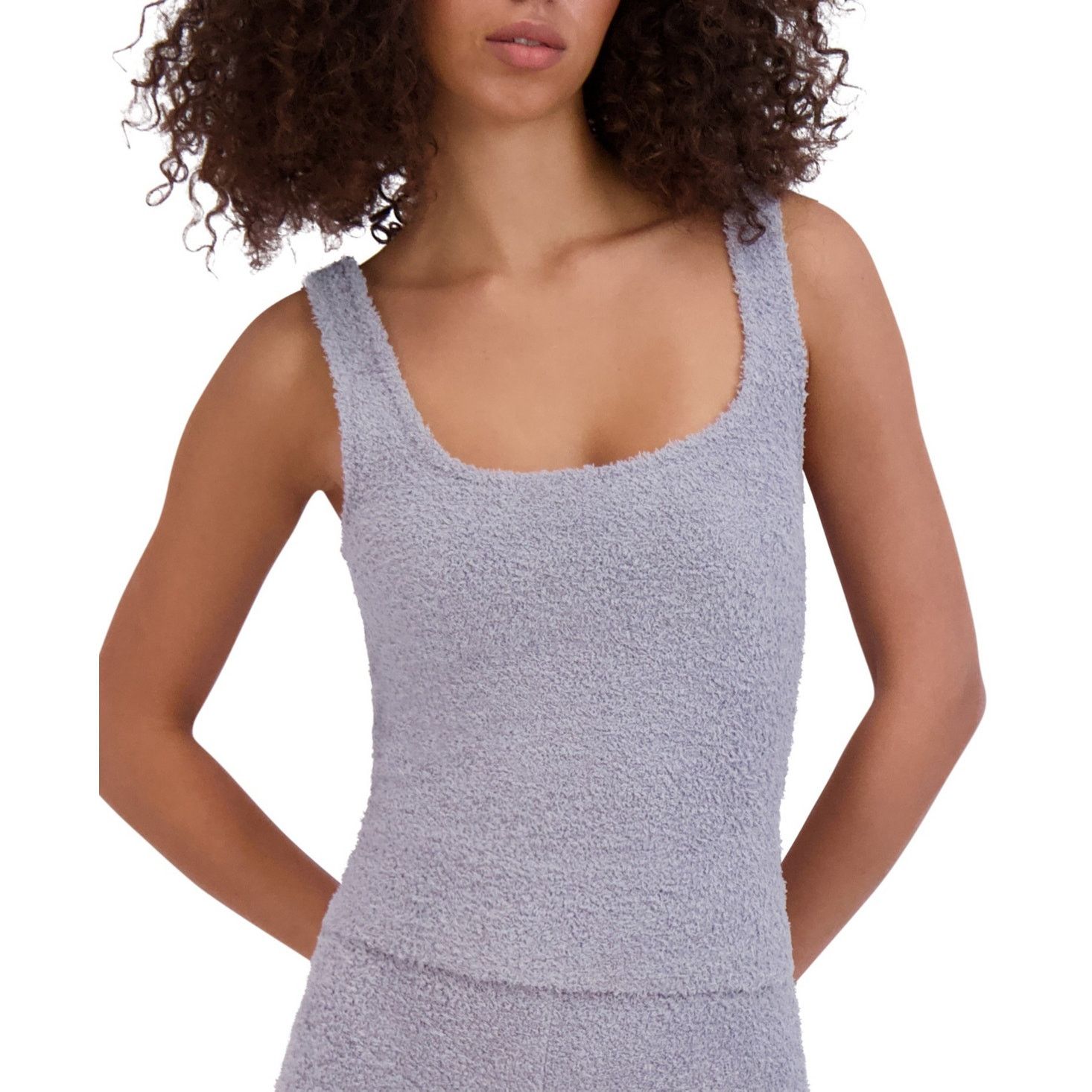 Steve Madden Steve Madden Scoop-Neck Chenille Sleep Tank Top lilac small Size S / US 4 / IT 40 - 1 Thumbnail