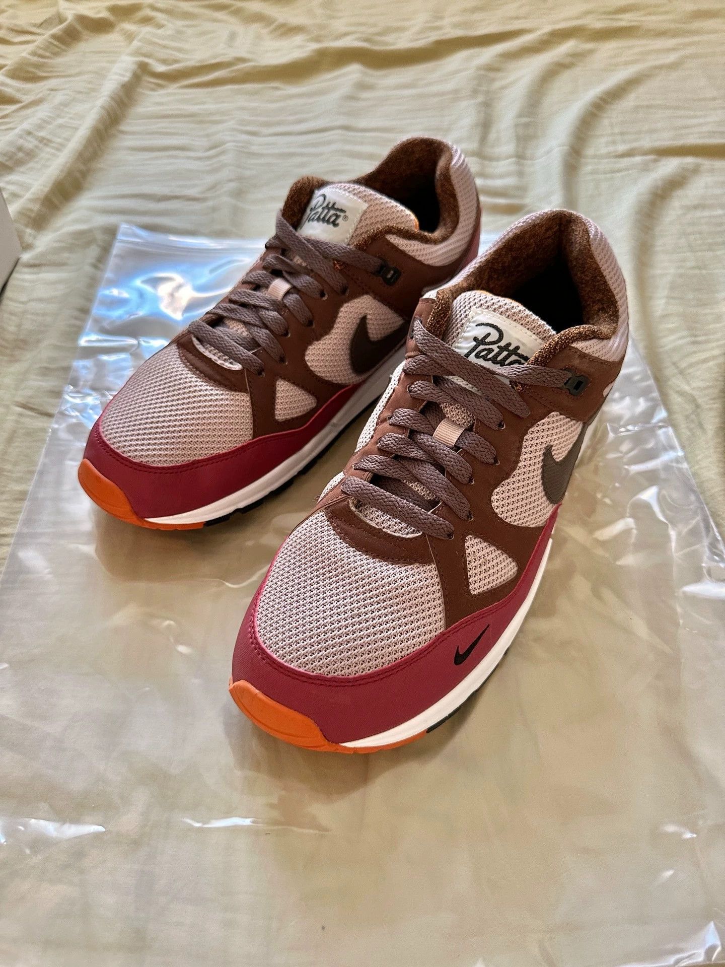 Nike Patta x Nike Air Span 2 Low Mesh Suede 95 New 45 Size US 11 / EU 44 - 3 Thumbnail
