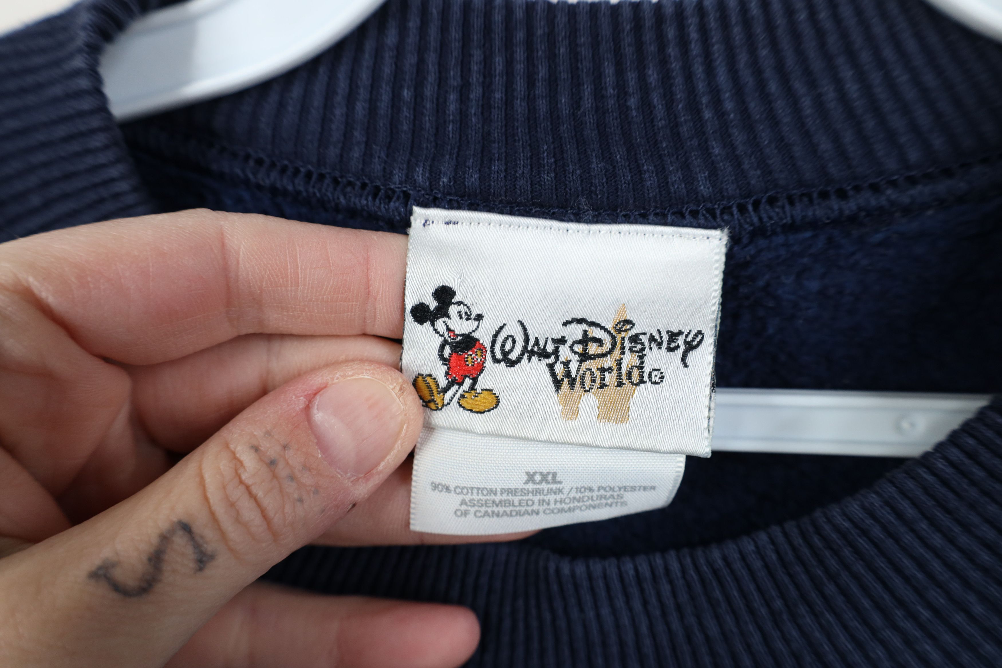 Disney Vintage 90s Y2K Disney Spell Out Golf Golfing Sweatshirt Size US XXL / EU 58 / 5 - 8 Thumbnail