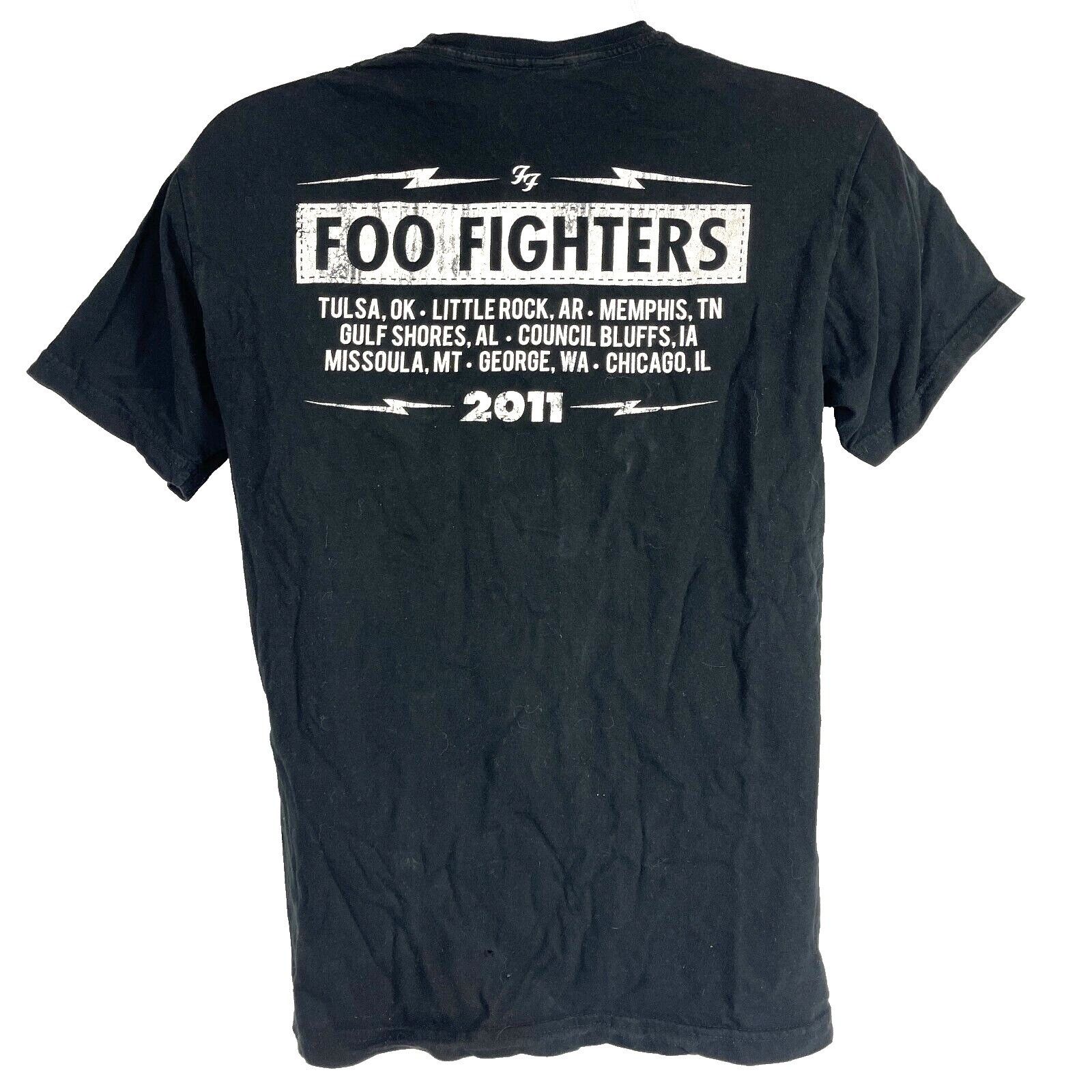Other Foo Fighters Wasting Light 2011 US Tour 8 Dates Concert T-Sh Size US M / EU 48-50 / 2 - 3 Thumbnail