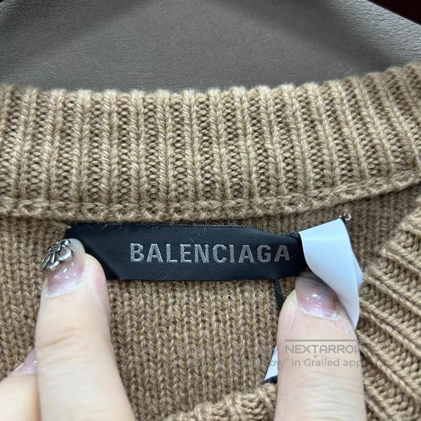 Balenciaga Multi Color Oversized Crewneck Sweater. Size US M / EU 48-50 / 2 - 3 Thumbnail