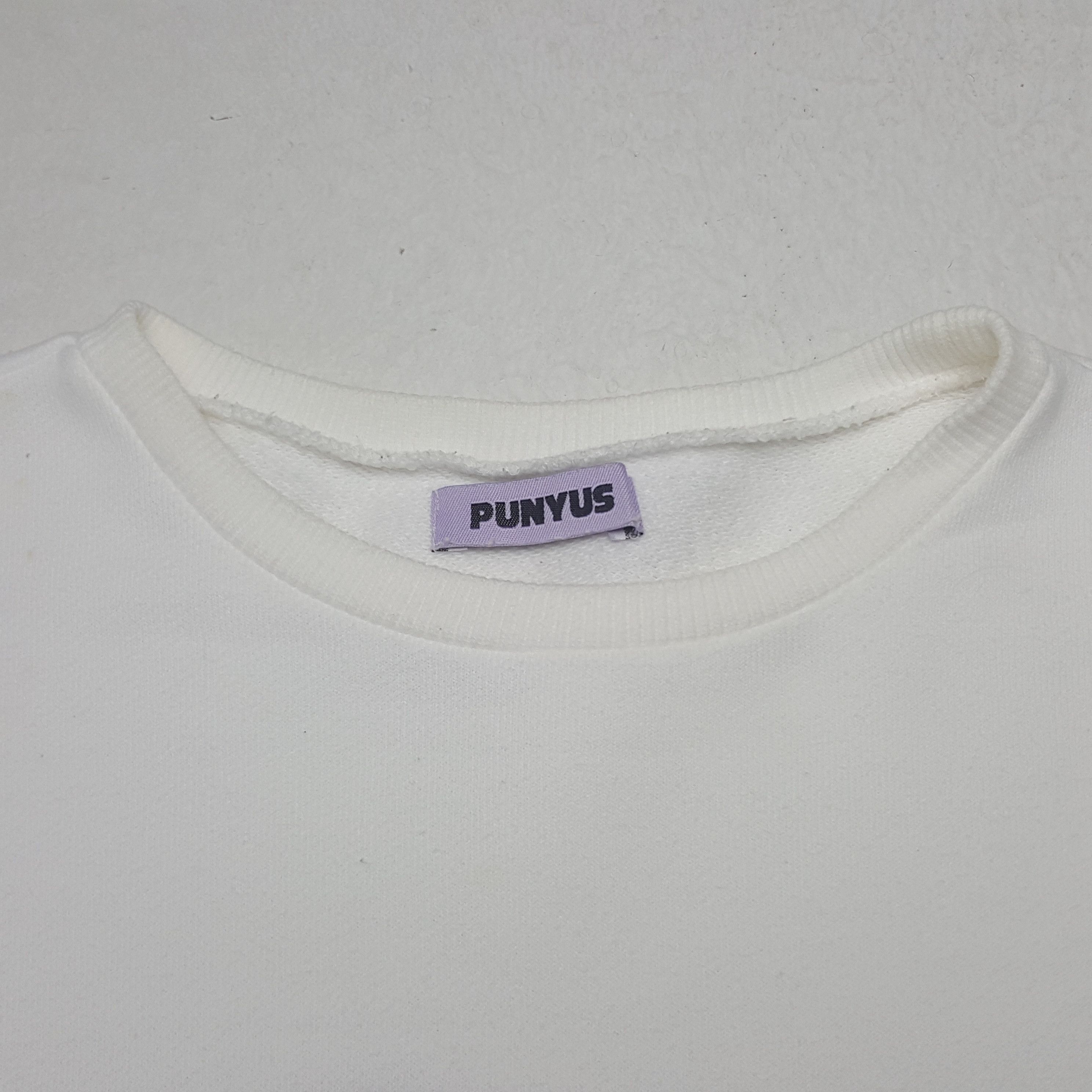 Japanese Brand × Vintage Vintage Punyus Sweatshirt Size US XL / EU 56 / 4 - 4 Thumbnail