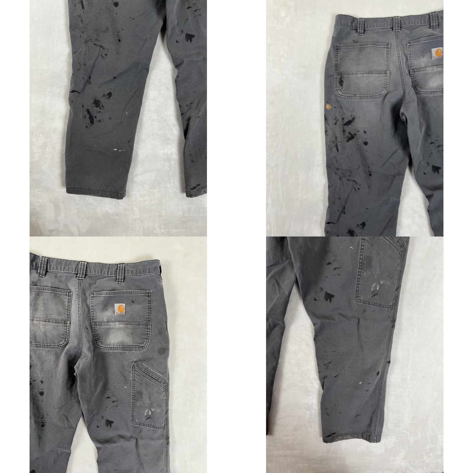 Carhartt Carhartt Pants Carhartt 32x30 Men Relaxed Fit Carpenter Gray Workwear Casual 5-Pocket Bag Cargo Straight Leg Rugged Flex Stains Grunge Size US 32 / EU 48 - 9 Thumbnail