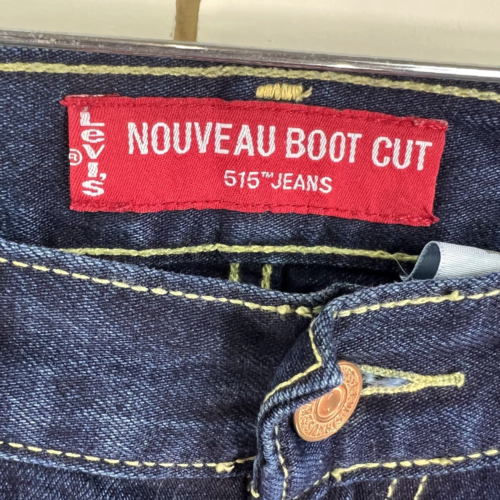 Levi's Levi's 515 Nouveau Bootcut Jeans Women’s 8 Regular 32x32 Blue Denim Stretch Size 30" / US 8 / IT 44 - 5 Thumbnail