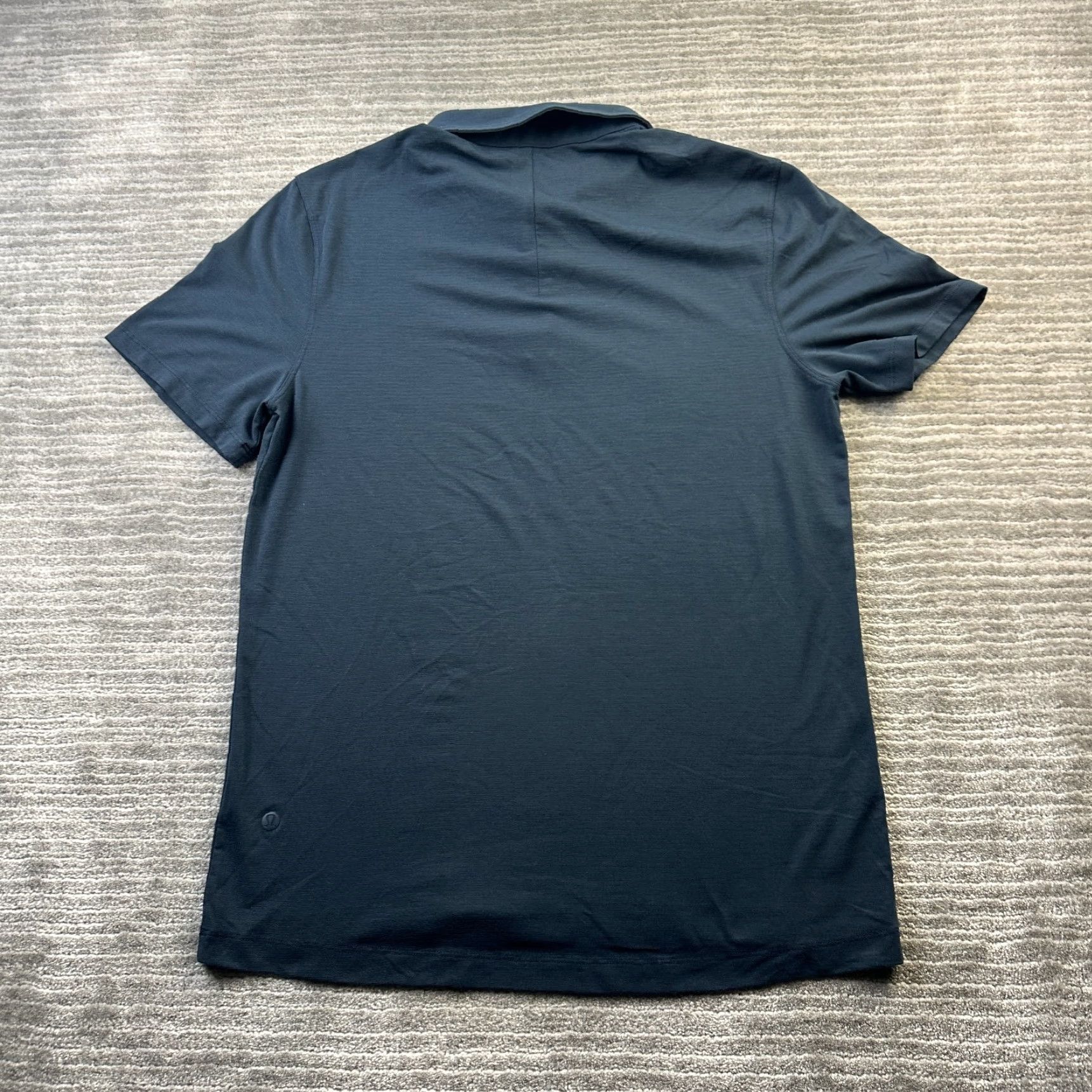 Lululemon Lululemon Polo Shirt Mens Medium Blue Evolution Performance Top Size US M / EU 48-50 / 2 - 2 Thumbnail