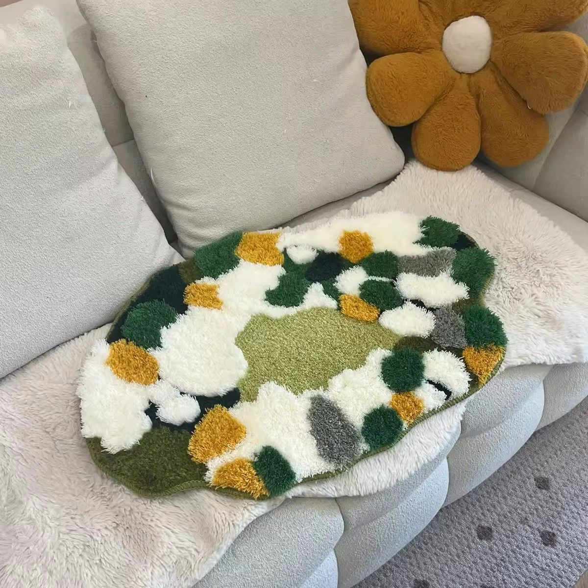 Japanese Brand Floor Green Mat Anti Slip Carpet Size ONE SIZE - 8 Thumbnail