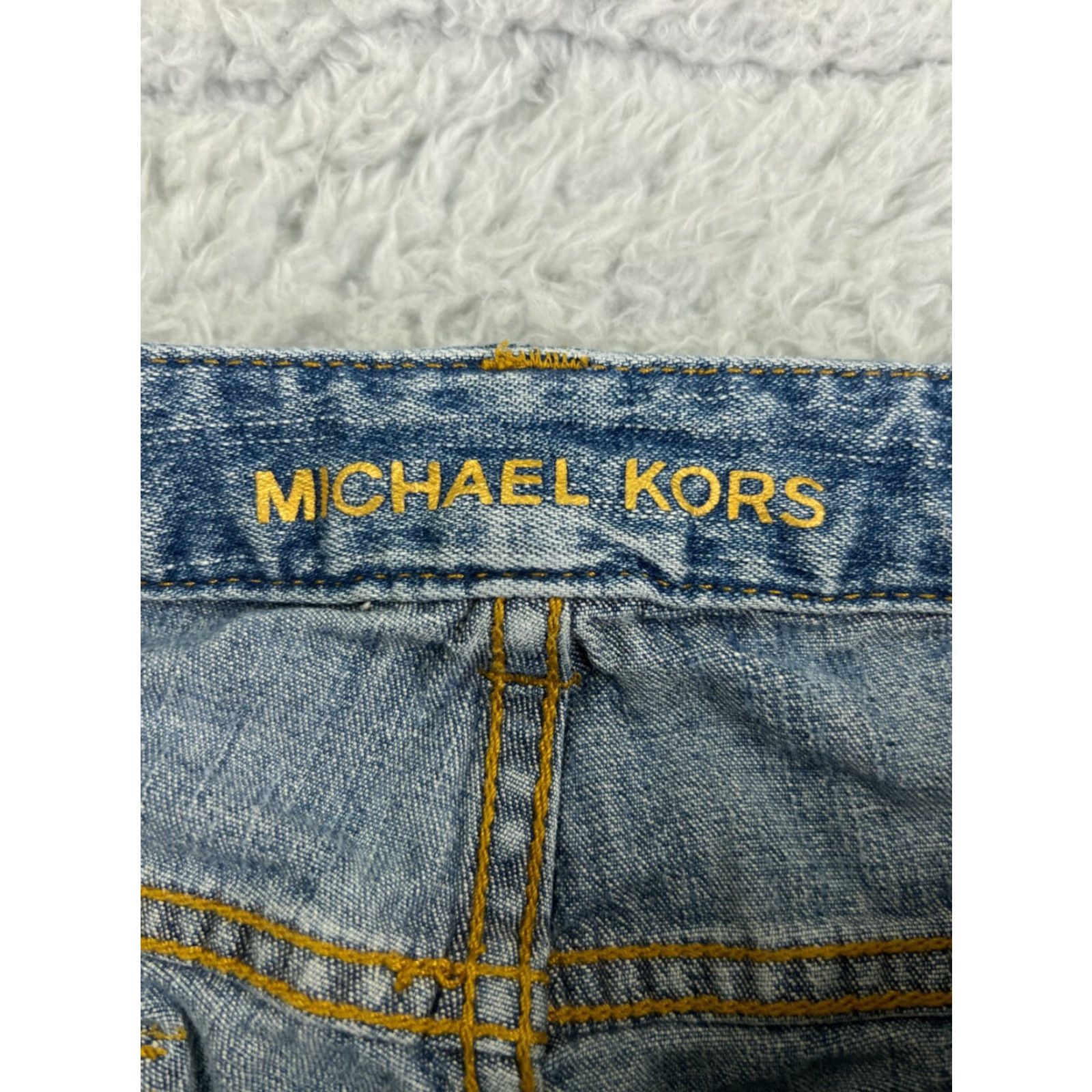 Michael Kors VINTAGE Michael Kors Jeans Womens Size 10 Bootcut Denim Light Wash Cotton Spandex 90s, American Female Size 32" / US 10 / IT 46 - 6 Thumbnail