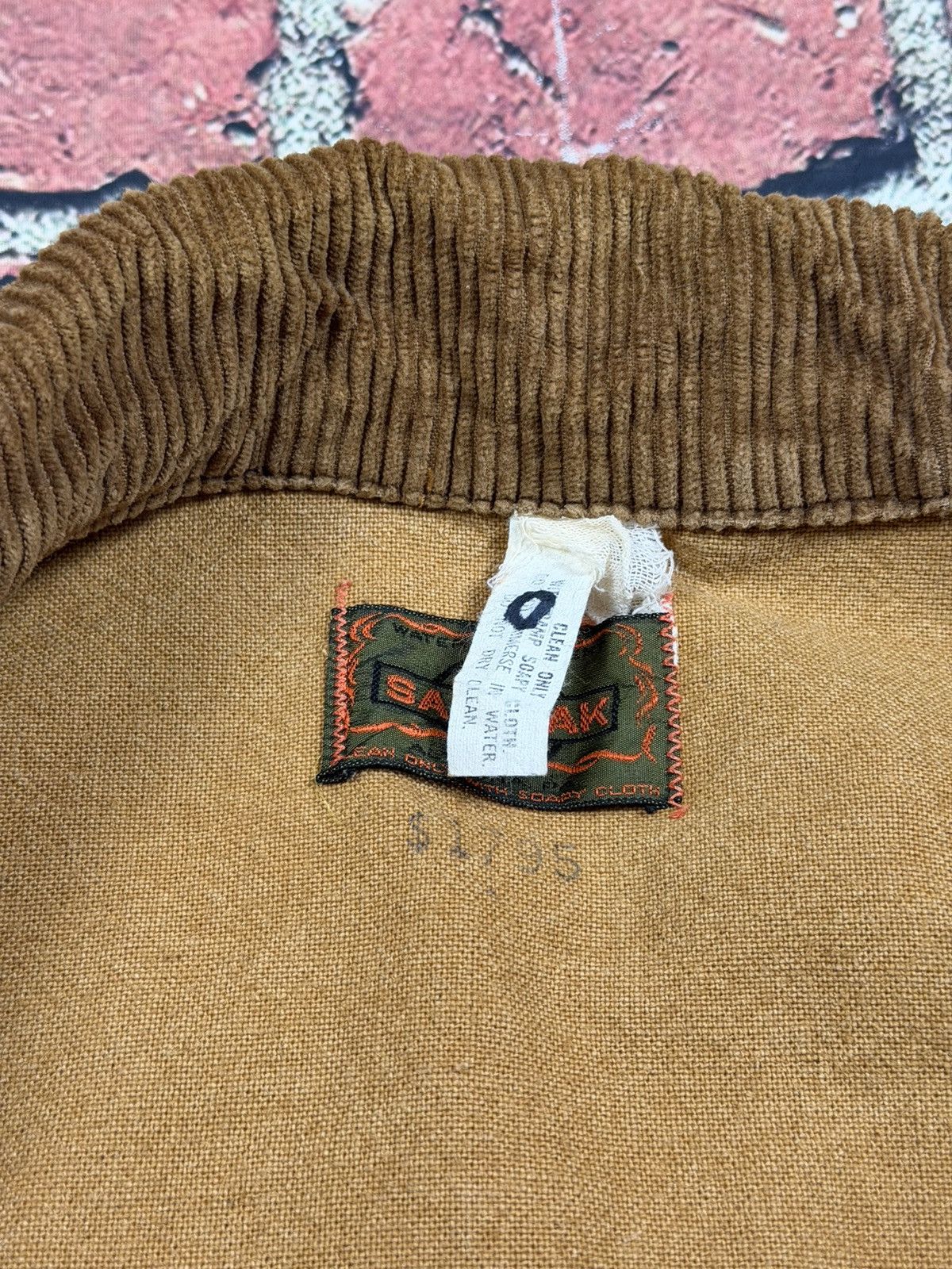 SafTbak Vintage SafTBak Hunting Jacket Brown Orange Canvas Game Size US L / EU 52-54 / 3 - 10 Thumbnail