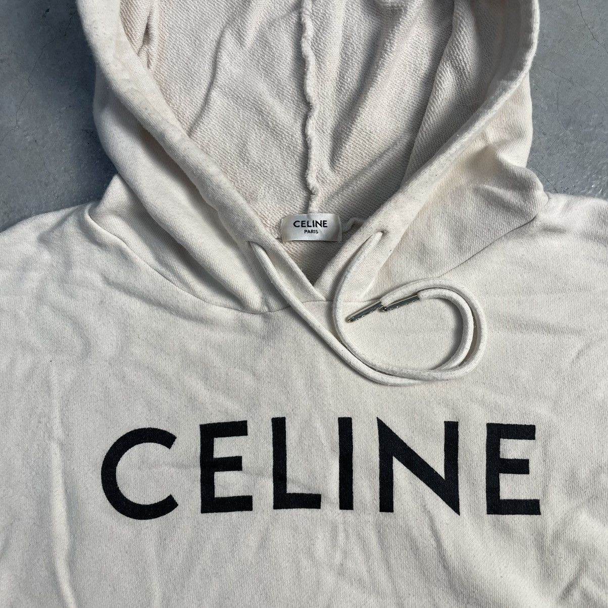 Celine Celine distress hoodie Size US XXS / EU 40 - 3 Thumbnail