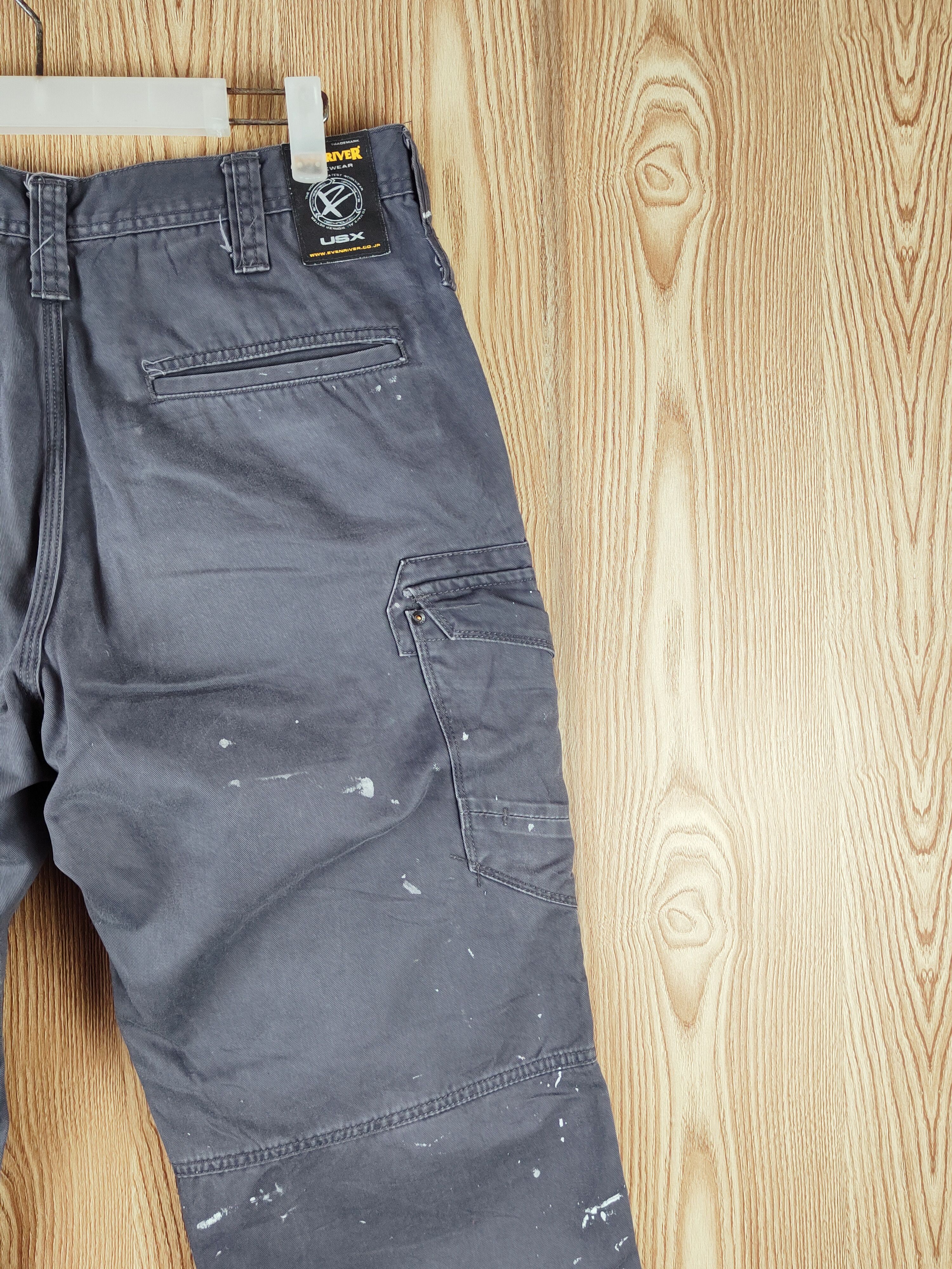 Japanese Brand × Vintage Evenriver paintee worker Tactical Cargo Pants #W854 Size US 32 / EU 48 - 11 Thumbnail