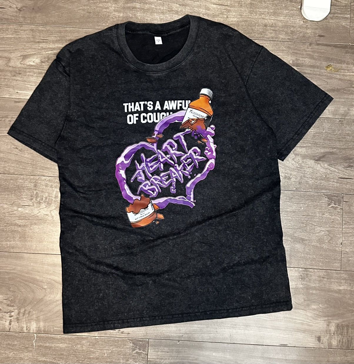 Other Black and Purple Cotton Tee Size US M / EU 48-50 / 2 - 1 Thumbnail