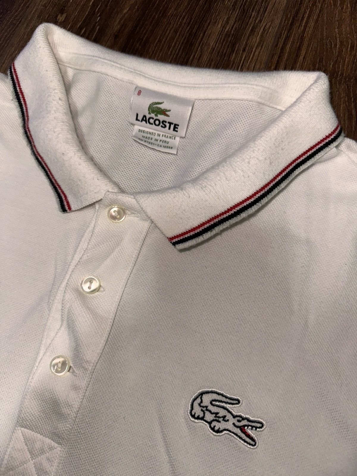 Lacoste Vintage Lacoste Polo Size US L / EU 52-54 / 3 - 2 Thumbnail