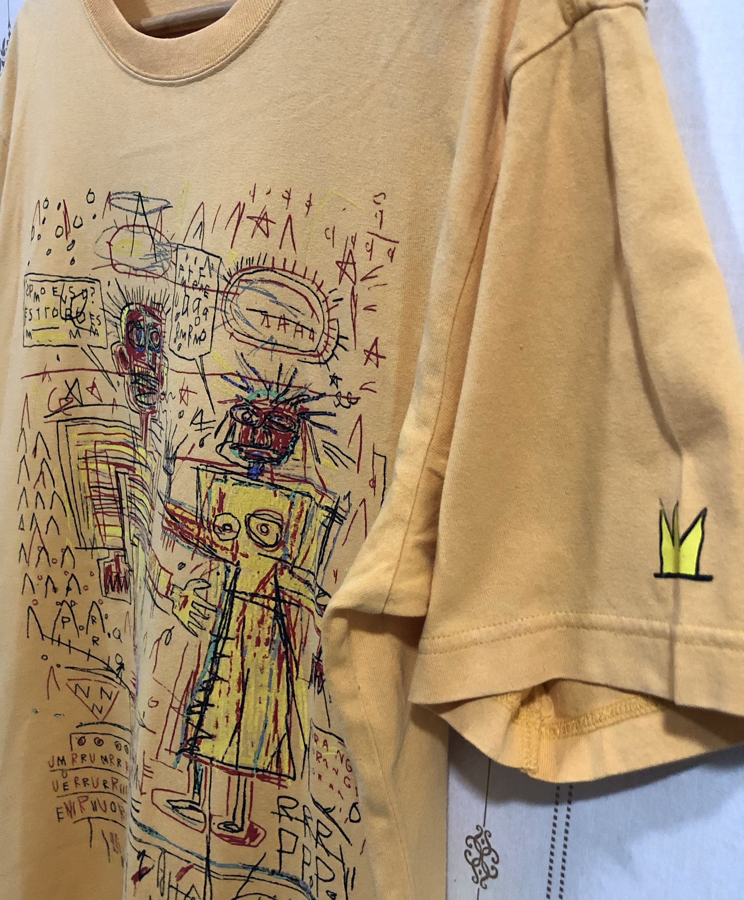 Arts & Science Jean Michel Basquiat Over Print art Tees Size US M / EU 48-50 / 2 - 5 Thumbnail