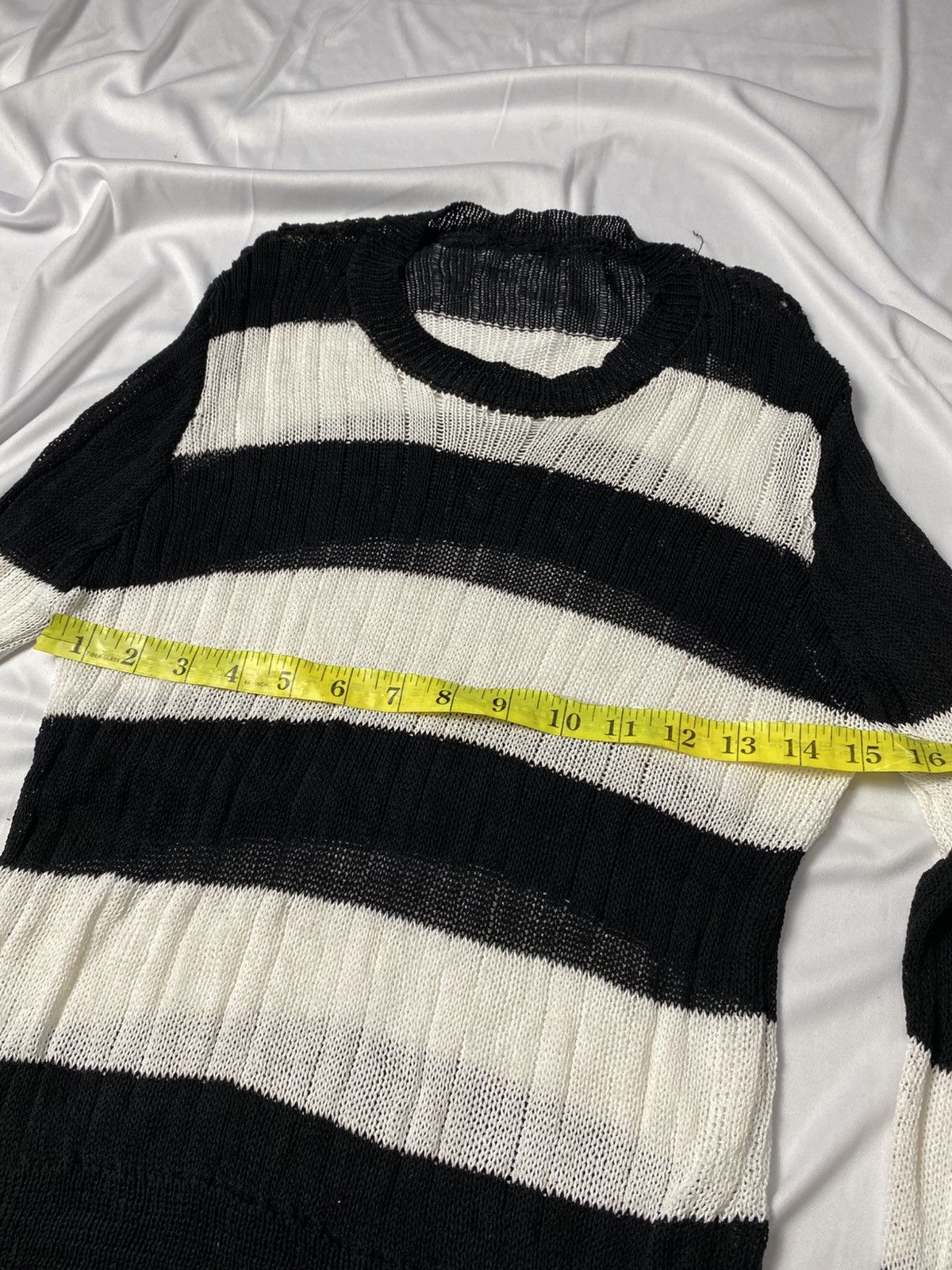 If Six Was Nine × Japanese Brand kurt cobain stripe knitted grunge style Size US S / EU 44-46 / 1 - 4 Thumbnail
