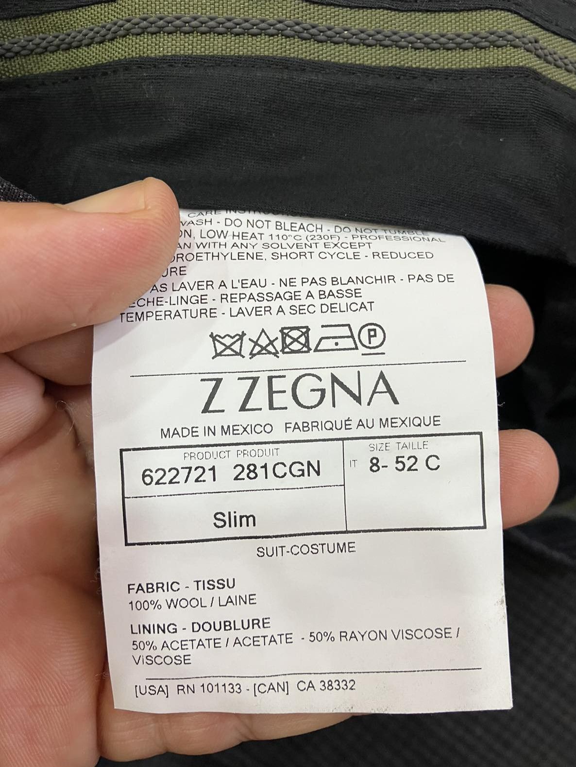 Ermenegildo Zegna Z Zegna Size US 32 / EU 48 - 5 Thumbnail