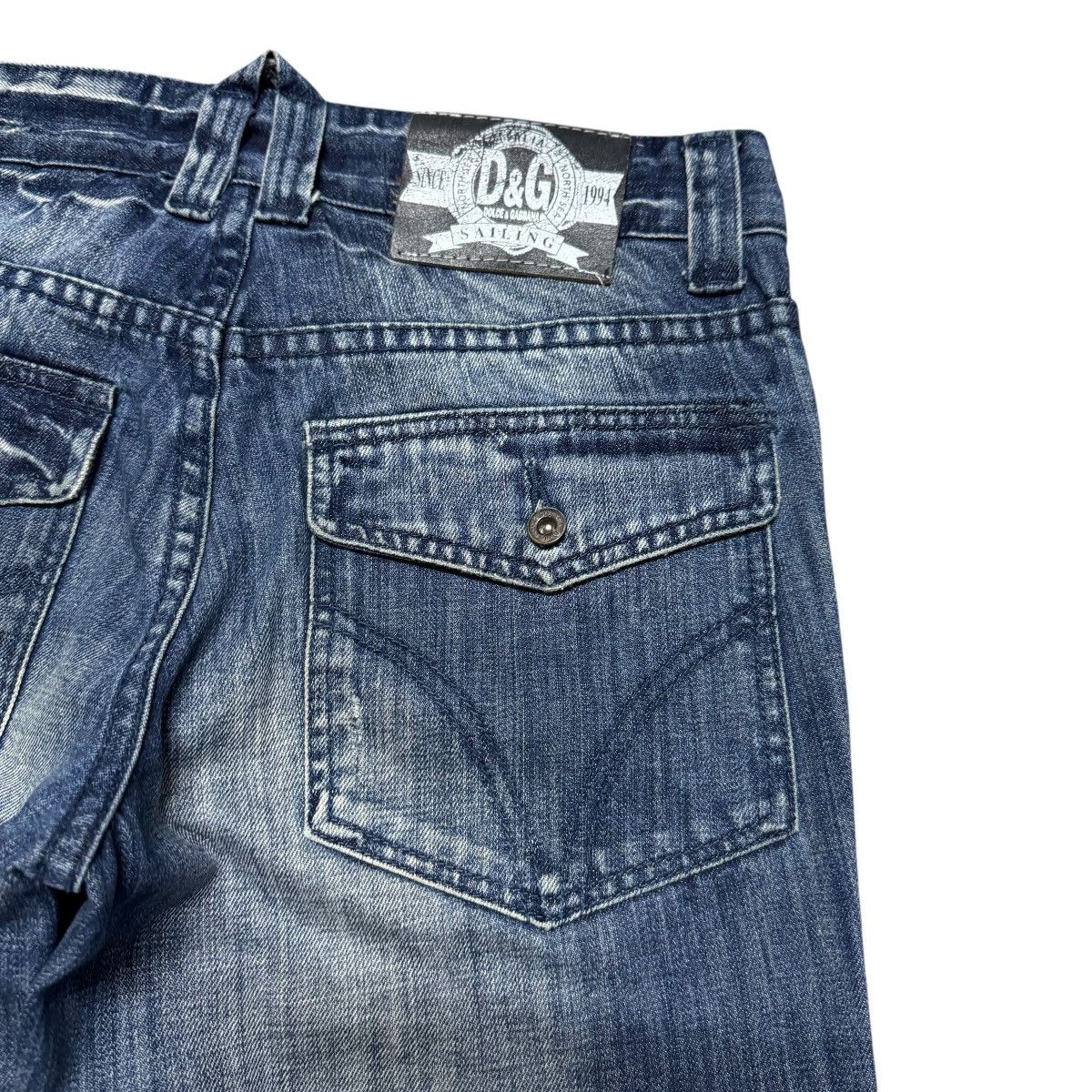Dolce & Gabbana Dolce & Gabbana Extreme Denim Expose Zipper Jeans Size US 30 / EU 46 - 11 Thumbnail