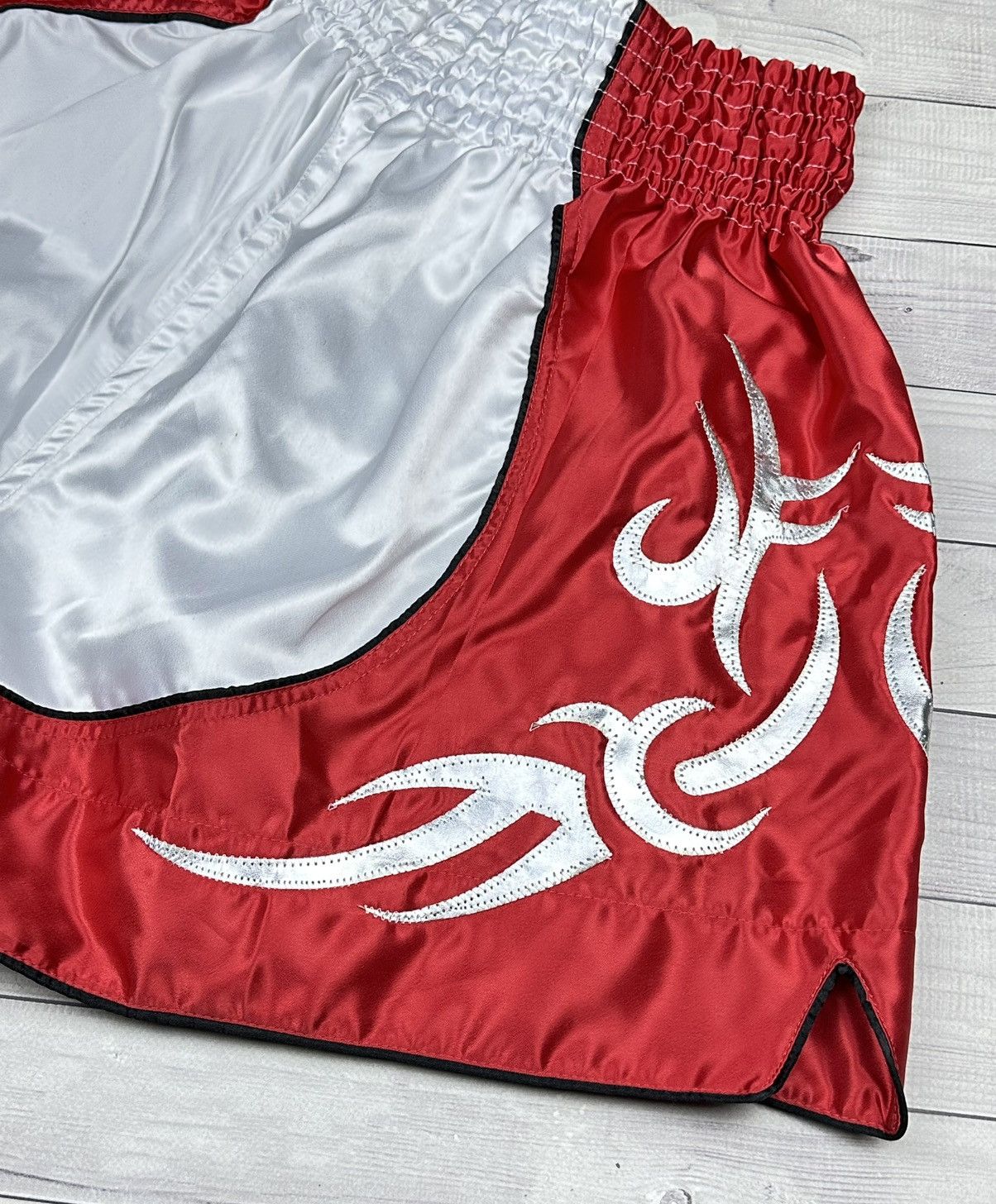 Band Tees Men’s Muay Thai Shorts Kickboxing Training Gear Thai Boxing Size US 36 / EU 52 - 6 Thumbnail