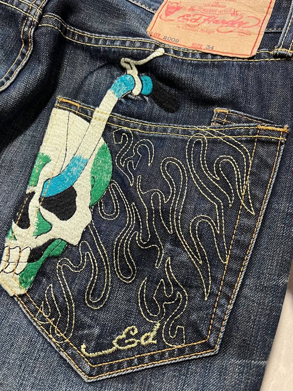 Ed Hardy Vintage Ed Hardy Jeans Size US 34 / EU 50 - 7 Thumbnail