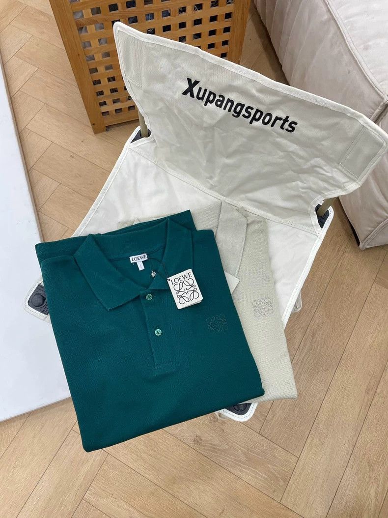 Loewe loewe Embroidered polo shirt 2506-Nextarrow Size US S / EU 44-46 / 1 - 1 Thumbnail