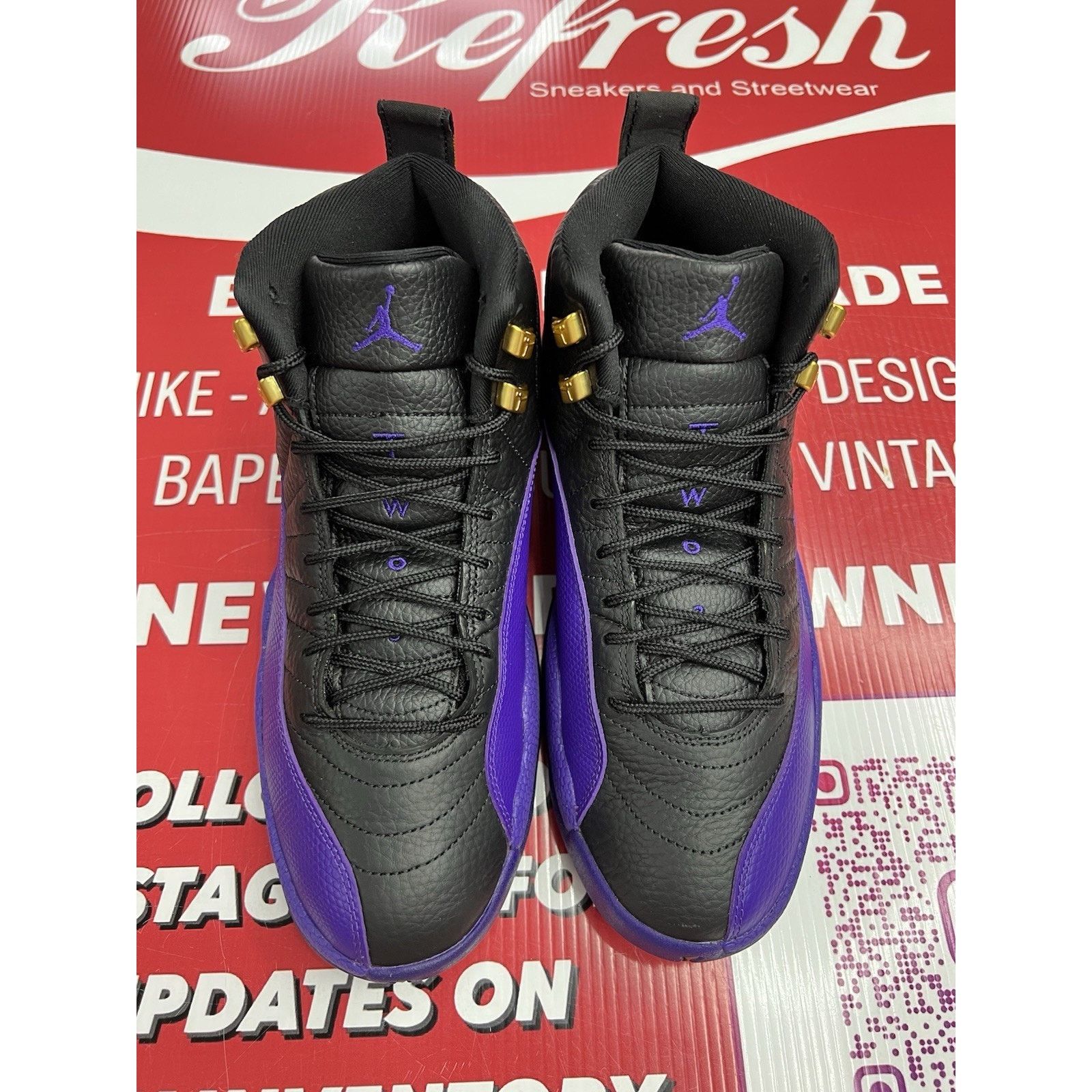 Jordan Brand Air Jordan 12 Field Purple Size 9.5 CT8013 057 Size US 9.5 / EU 42-43 - 4 Thumbnail