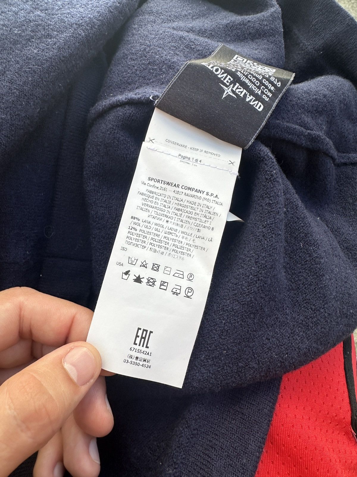 Stone Island Stone Island Sweater Rare Streetwear Casual Style S Vintage Size US S / EU 44-46 / 1 - 5 Thumbnail