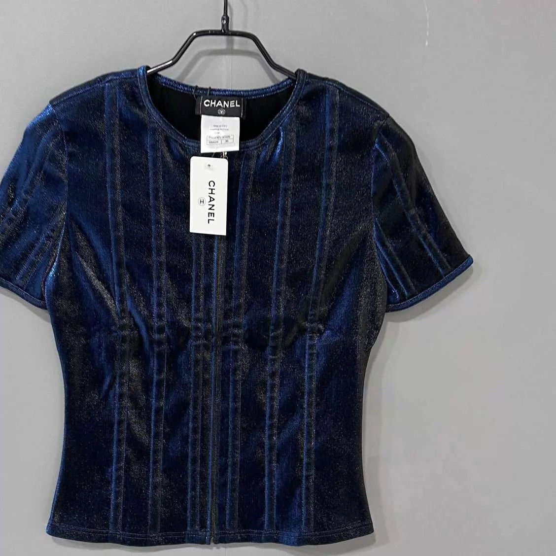 Chanel Chanel Fluorescent Waist-Cinched Top Women's 36 Size XS / US 0-2 / IT 36-38 - 2 Thumbnail
