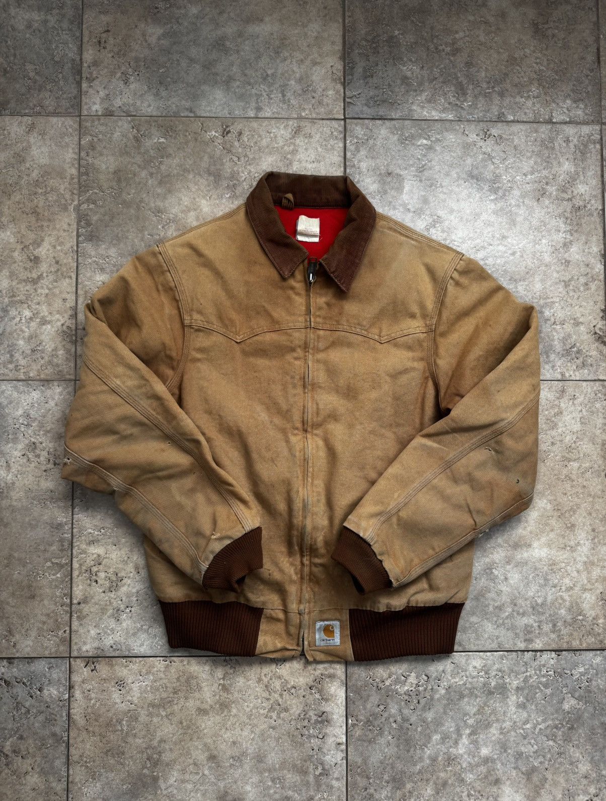 Carhartt 70s Santa Fe Carhartt Jacket Size US L / EU 52-54 / 3 - 1 Thumbnail