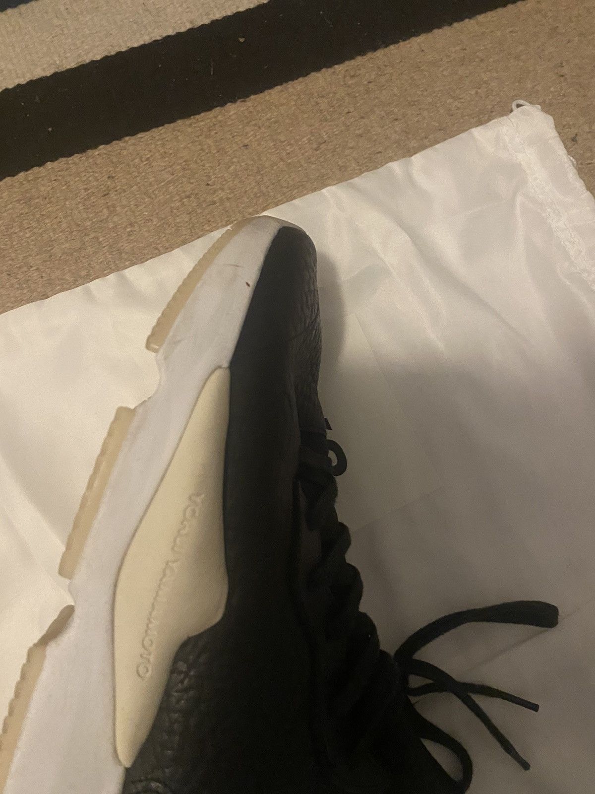 Adidas × Y-3 × Yohji Yamamoto Yohji Yamamoto x Adidas Y-3 Kaiwa leather sneakers Size US 11.5 / EU 44-45 - 8 Thumbnail