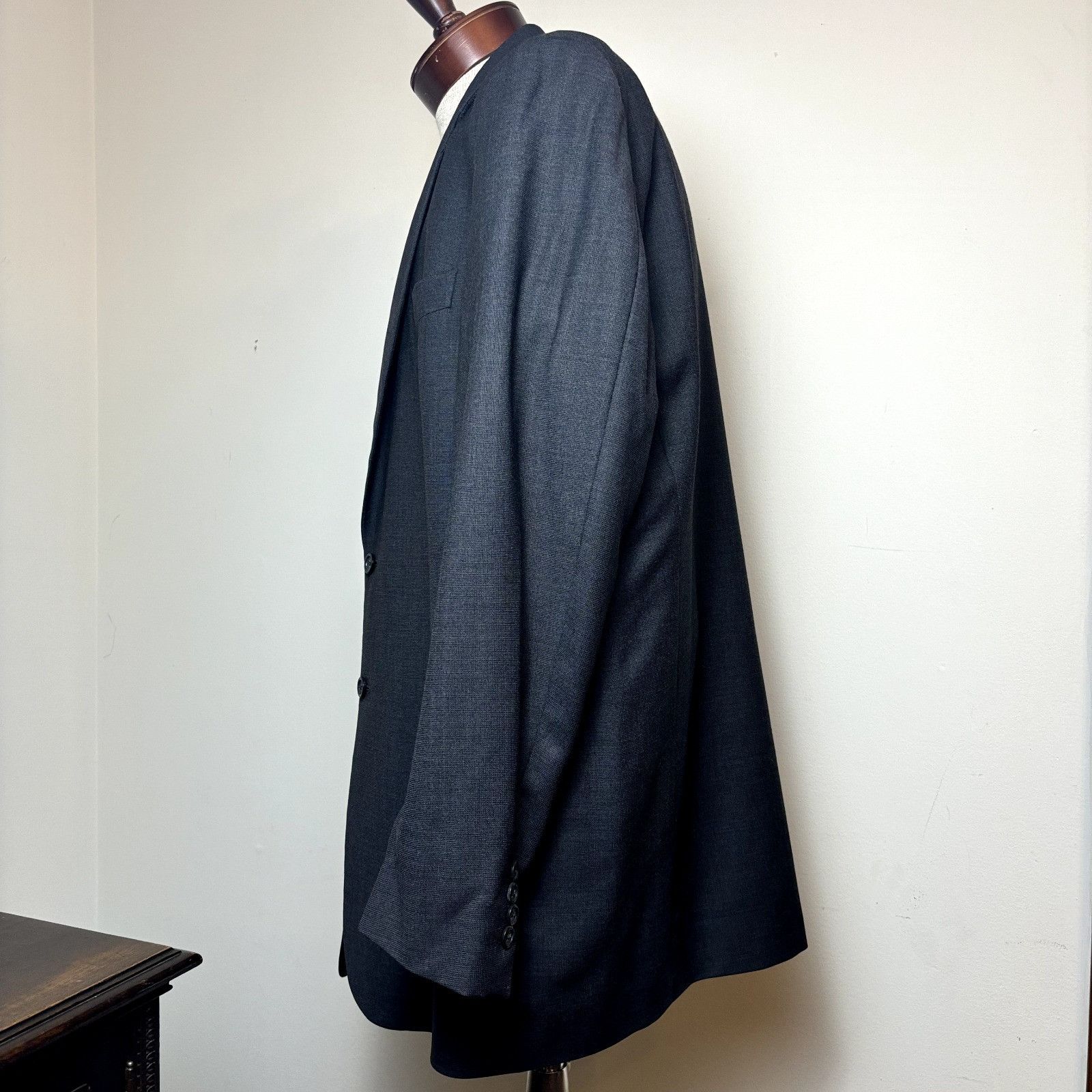 Pronto Uomo Pronto Uomo Sport Coat Blazer Natural Stretch Men's 48 XL Br Size 48R - 5 Thumbnail
