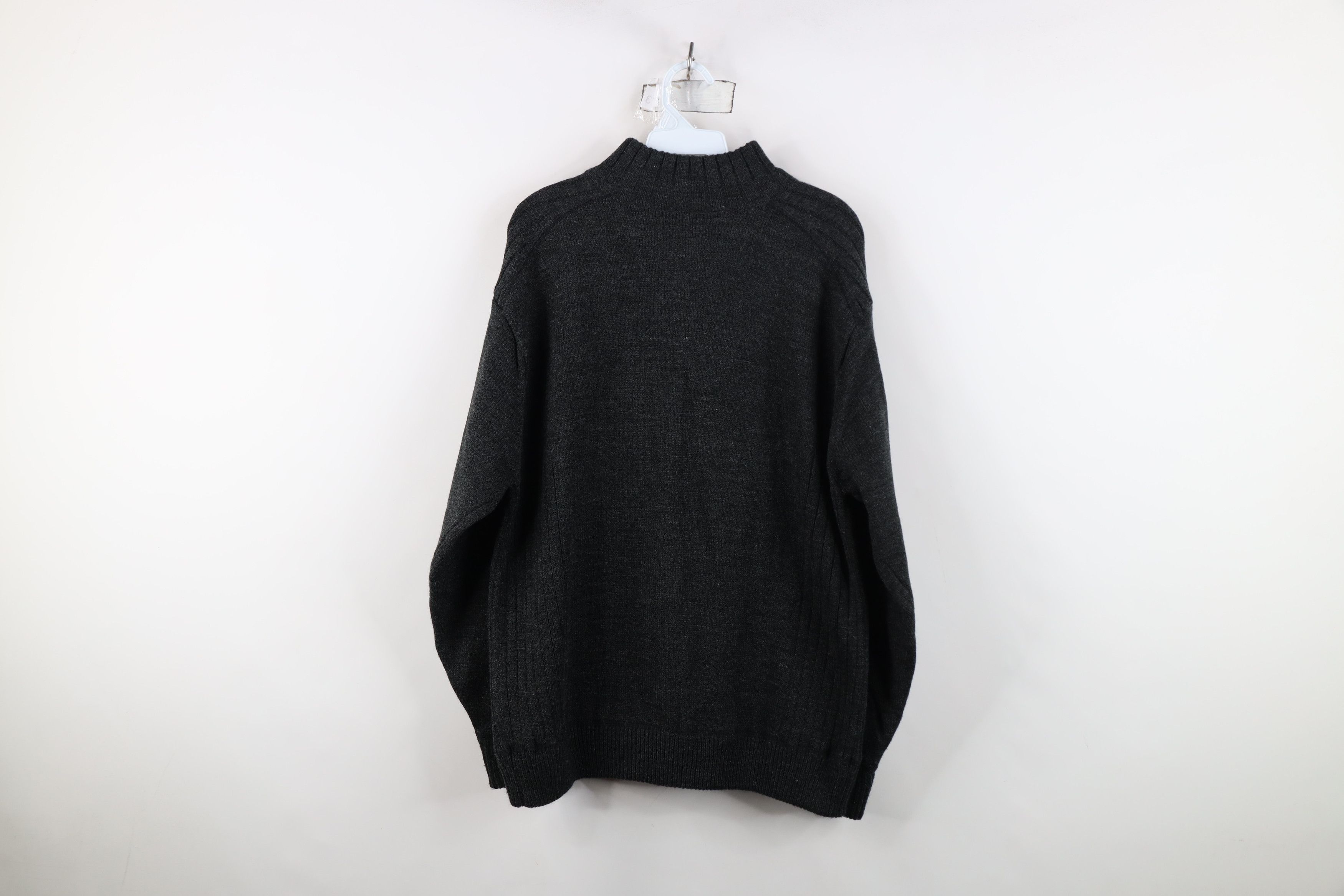 Ocean Pacific Vintage Ocean Pacific OP Surfing Knit Full Zip Sweater Gray Size US L / EU 52-54 / 3 - 10 Thumbnail