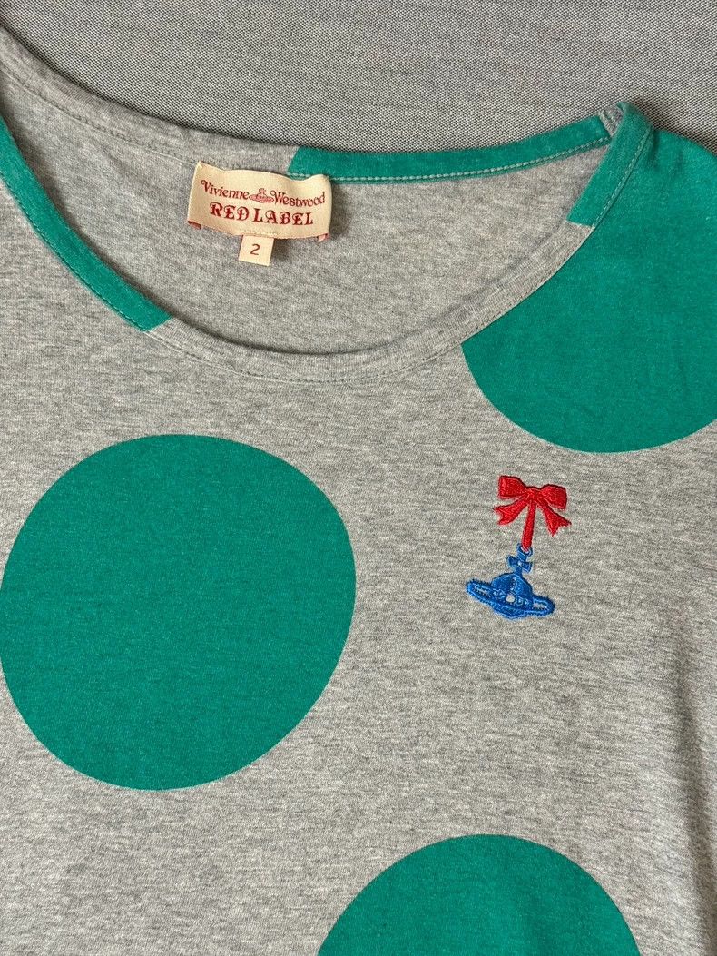 Vivienne Westwood Vivienne Westwood size2 Koichi Harumi polka dot T-shirt Size M / US 6-8 / IT 42-44 - 3 Thumbnail