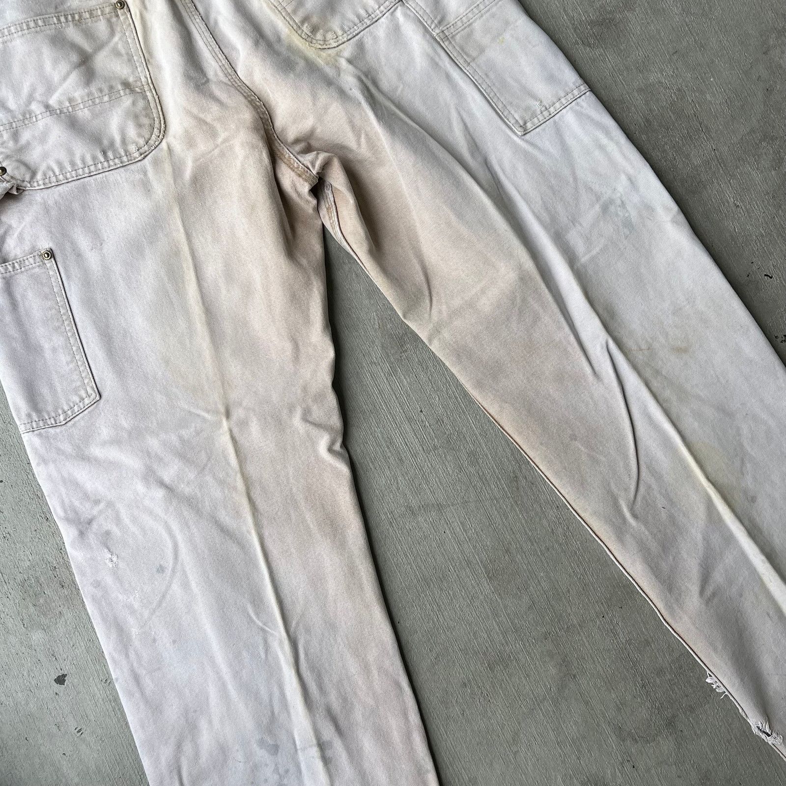Carhartt × Vintage Carhartt faded brown double knee work wear carpenter pants Size US 34 / EU 50 - 6 Thumbnail