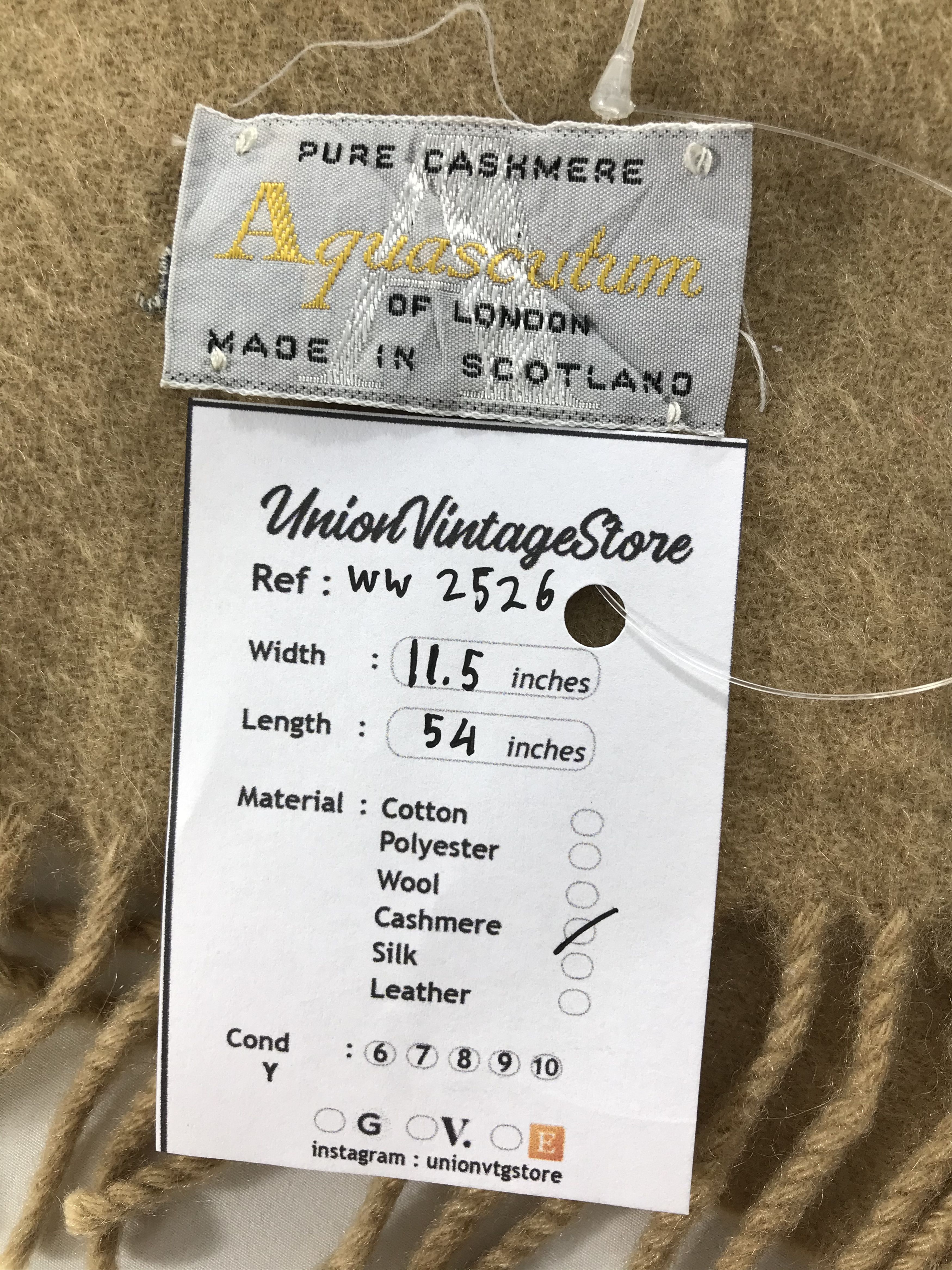 Aquascutum Aquascutum Scarf / Muffler / Neckwear - WW2526 Size ONE SIZE - 5 Thumbnail