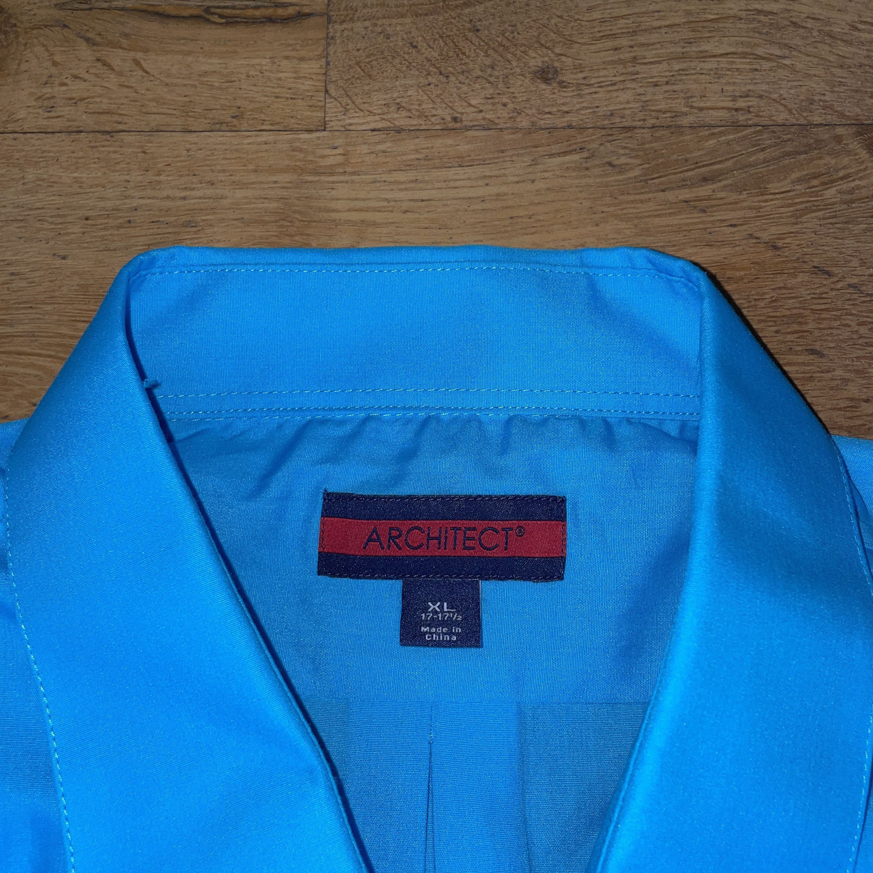 Architect × Vintage Architect Men's Fashionable Elegant Shirt Size Xl Size US XL / EU 56 / 4 - 2 Thumbnail