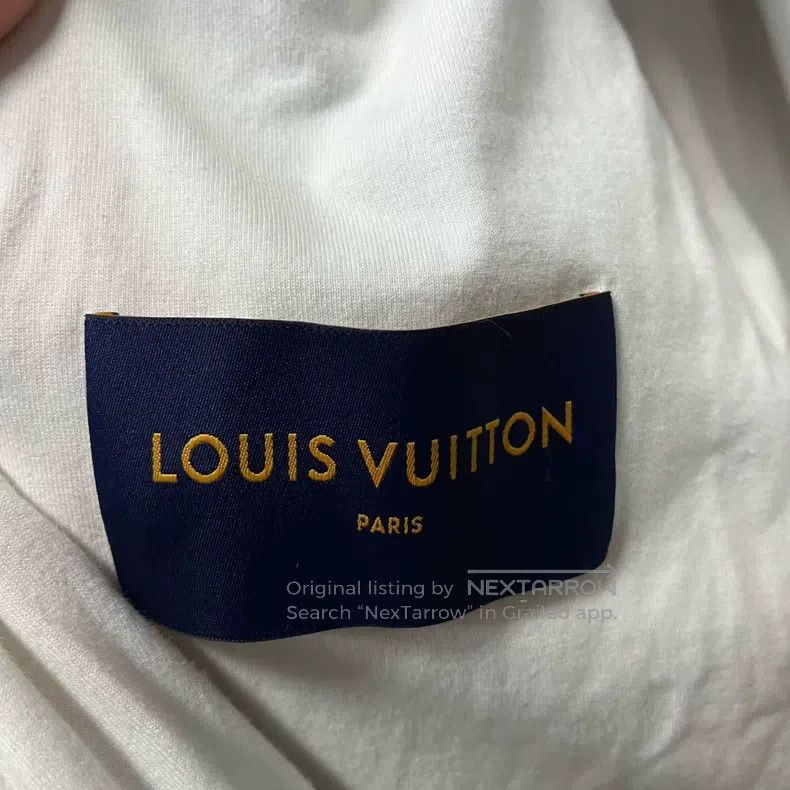 Louis Vuitton Louis Vuitton Blue Logo Jacquard Suede Tunic Long Sleeve J Size US L / EU 52-54 / 3 - 2 Thumbnail