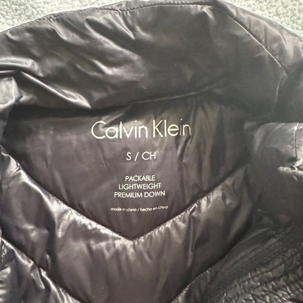 Calvin Klein 💙 Calvin Klein Packable Down Puffer Jacket Coat | Size S Size S / US 4 / IT 40 - 3 Thumbnail
