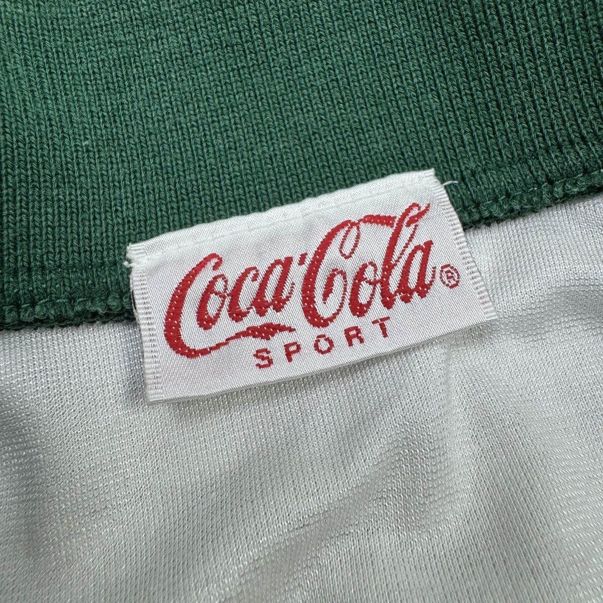 Coca Cola × Puma × Vintage 💥Vintage 90s Puma x Coca-Cola V-Neck Jersey Size US M / EU 48-50 / 2 - 8 Thumbnail