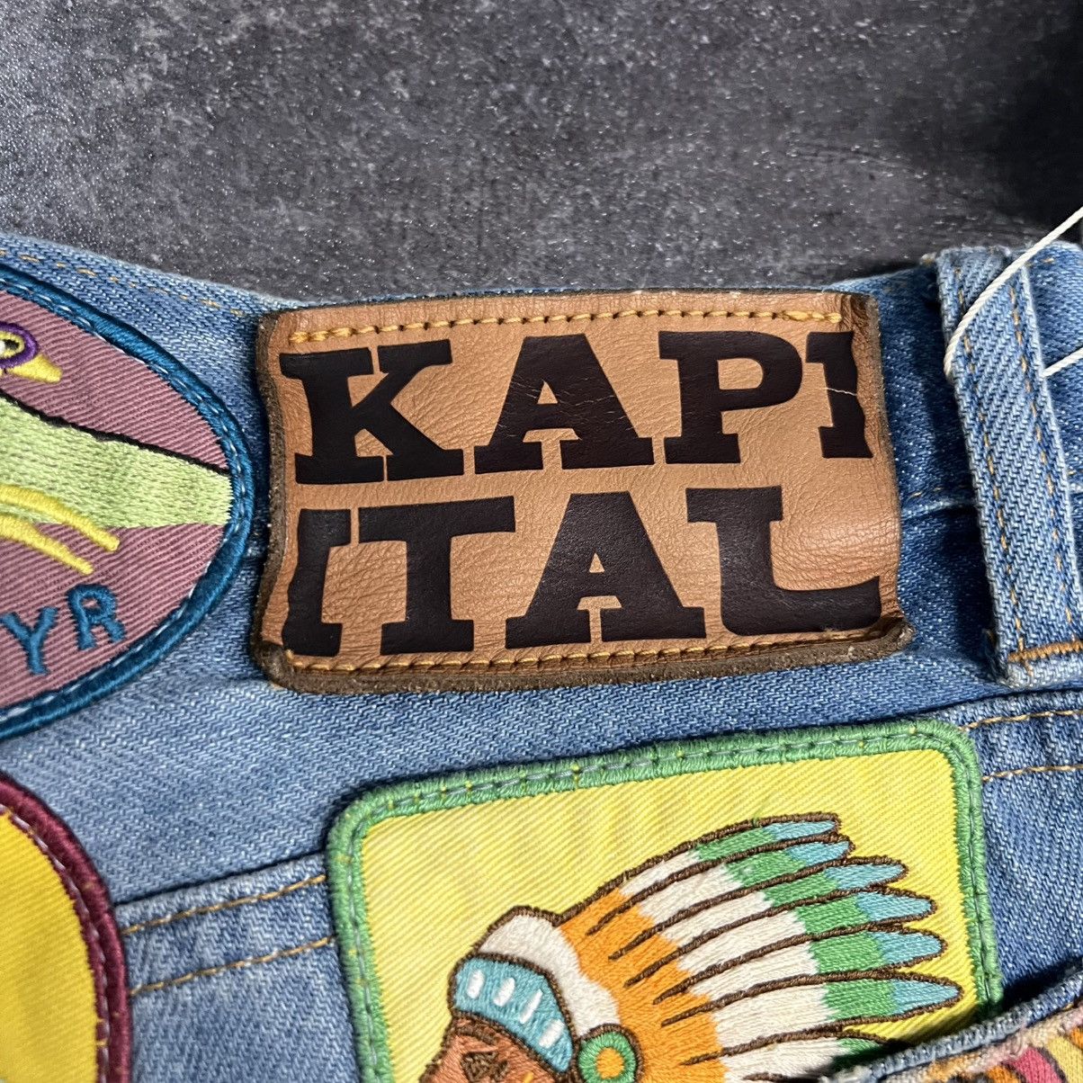 Kapital Kountry Kapital Denim 5P Rat Flare Pants Indigo Processing Size US 30 / EU 46 - 3 Thumbnail