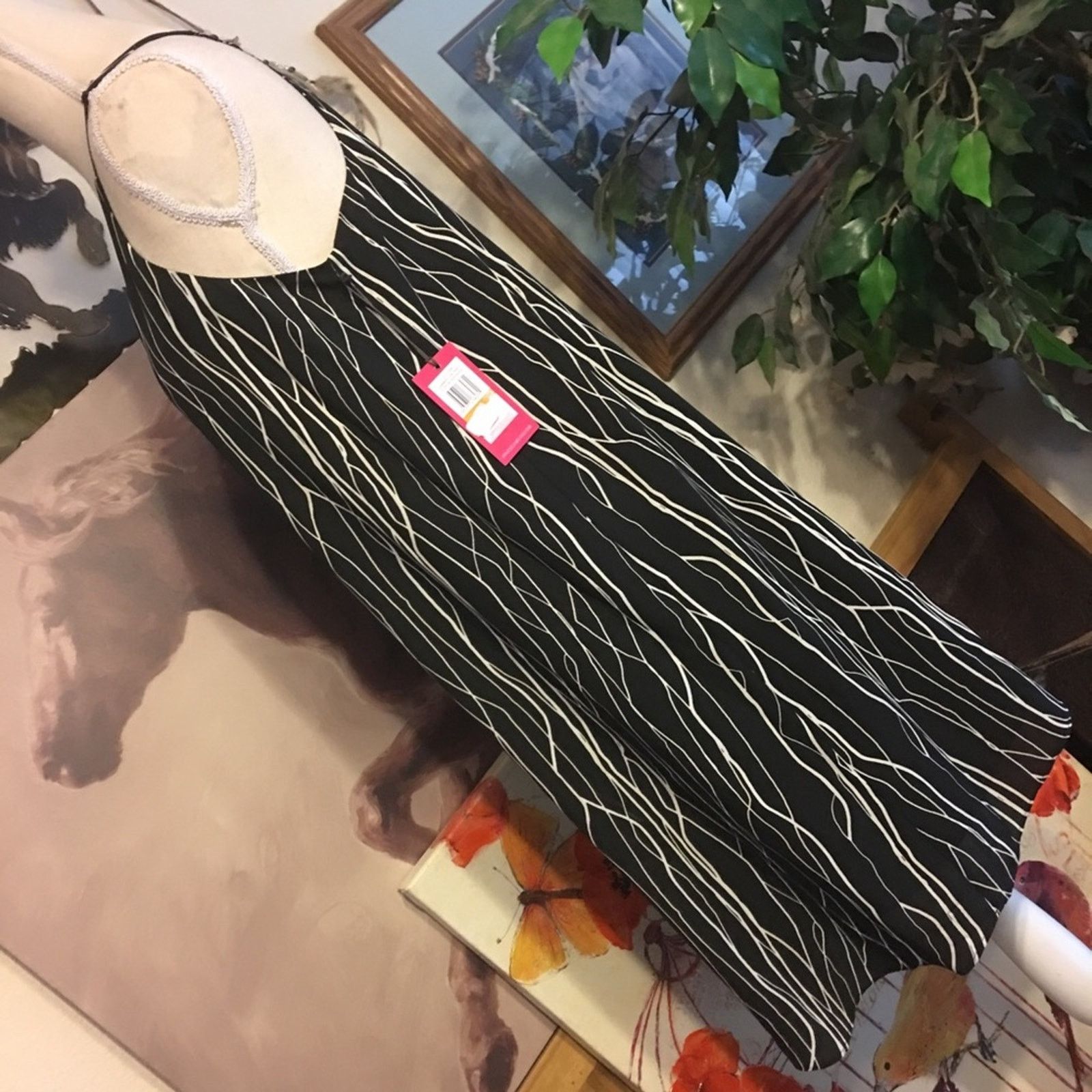 Vince Camuto Vince Camuto electric lines tank dress NWT S Size S / US 4 / IT 40 - 4 Thumbnail