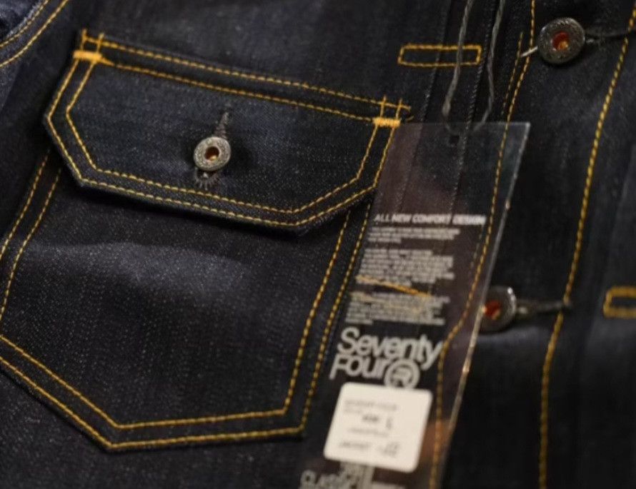 PPFM 💥Seventy four 17 oz salvedge denim jacket Size US S / EU 44-46 / 1 - 4 Thumbnail