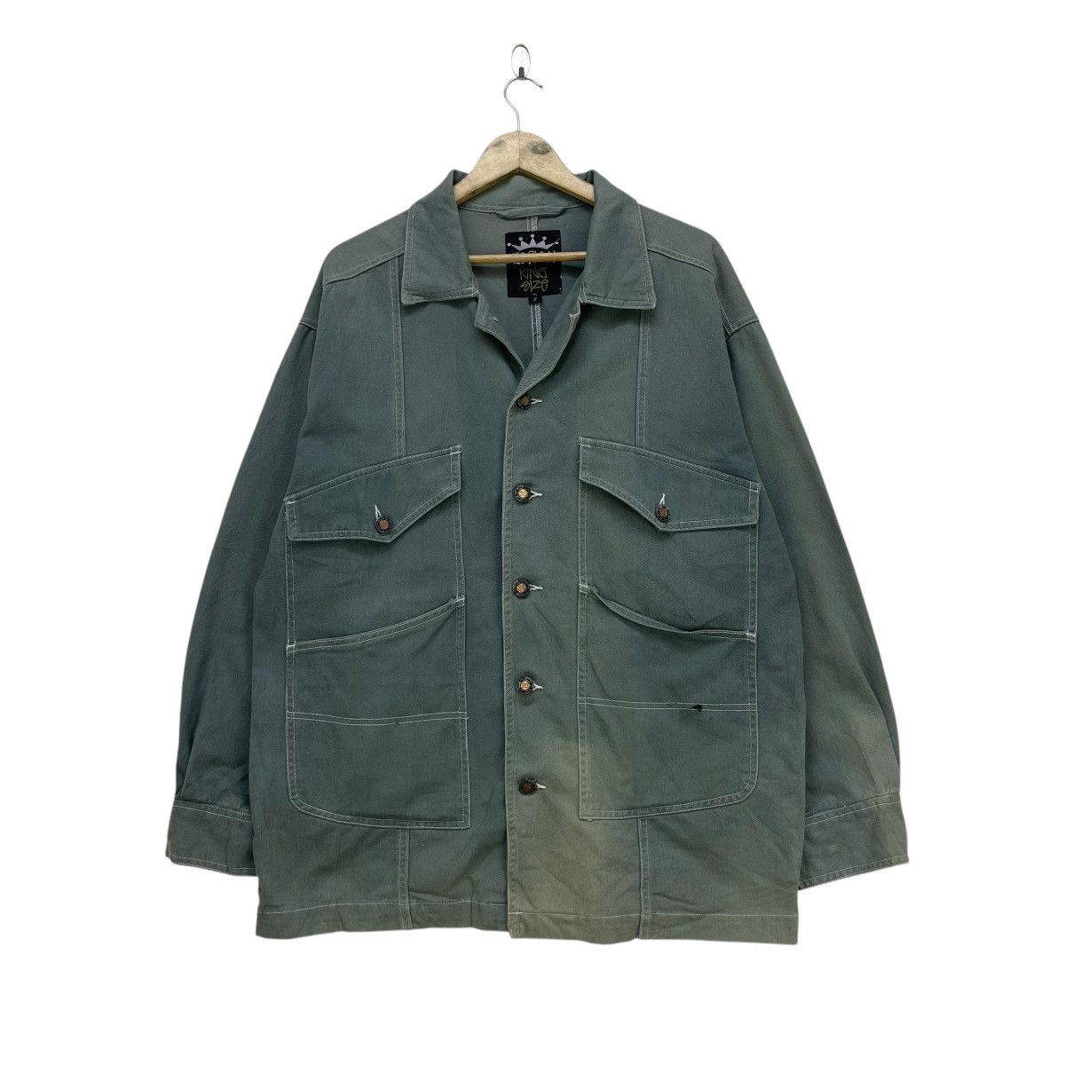 Carhartt × Vintage 💥Vintage Faded Neo Blood Workwear Jacket Size US M / EU 48-50 / 2 - 1 Thumbnail