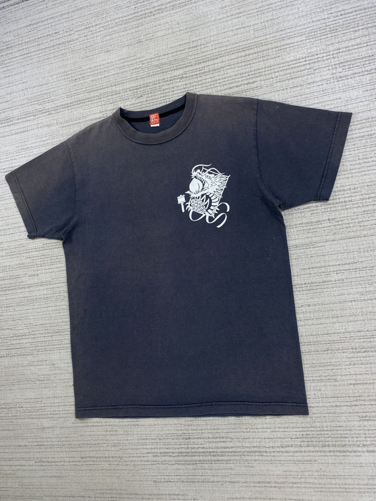 Designer × Japanese Brand × Vintage Vintage Japanese Fashion Dragon Design Shortsleeve Shirt Size US M / EU 48-50 / 2 - 3 Thumbnail
