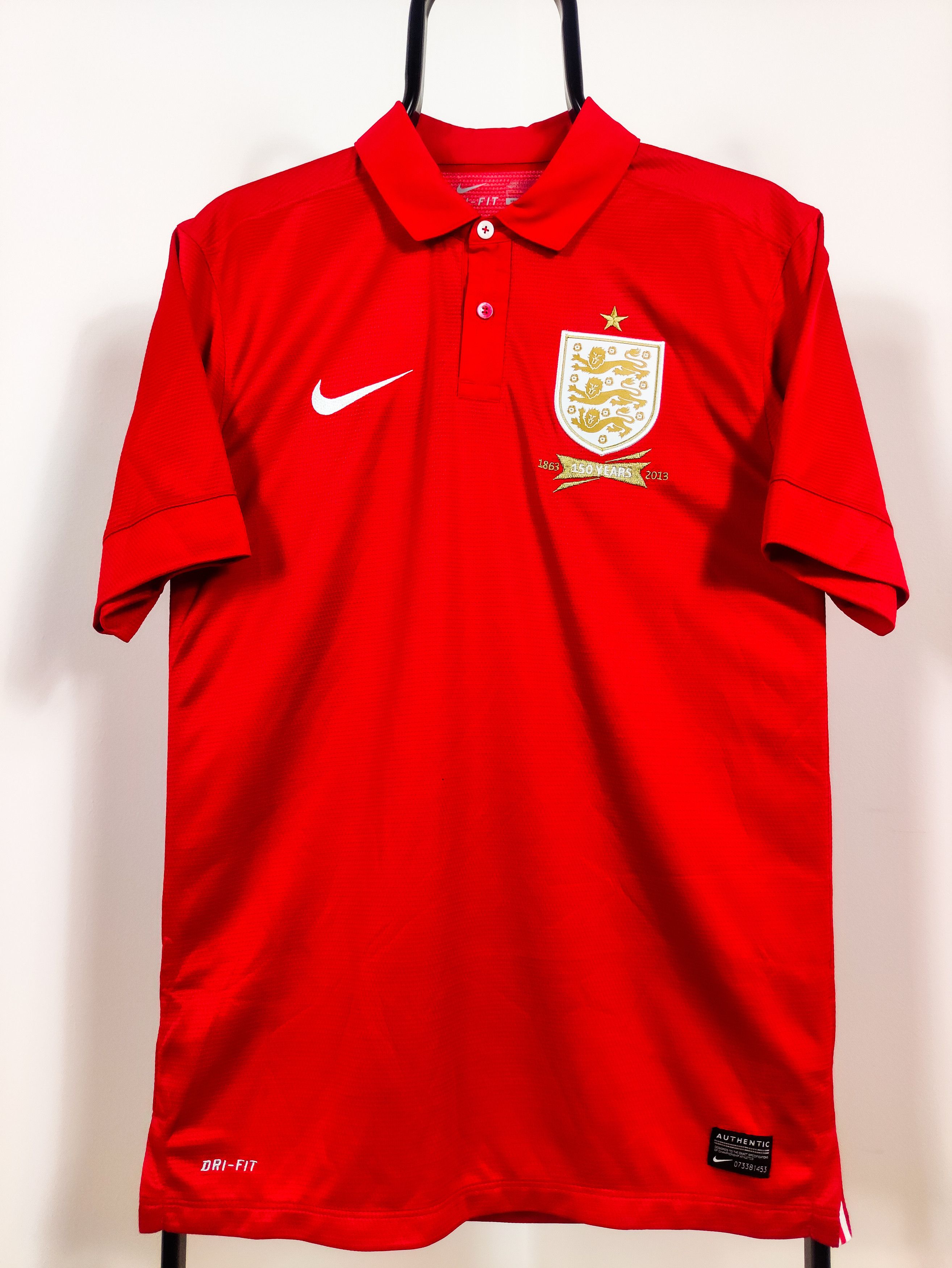Nike BNWT England English National Football Team 2013 Nike Away Size US S / EU 44-46 / 1 - 15 Thumbnail