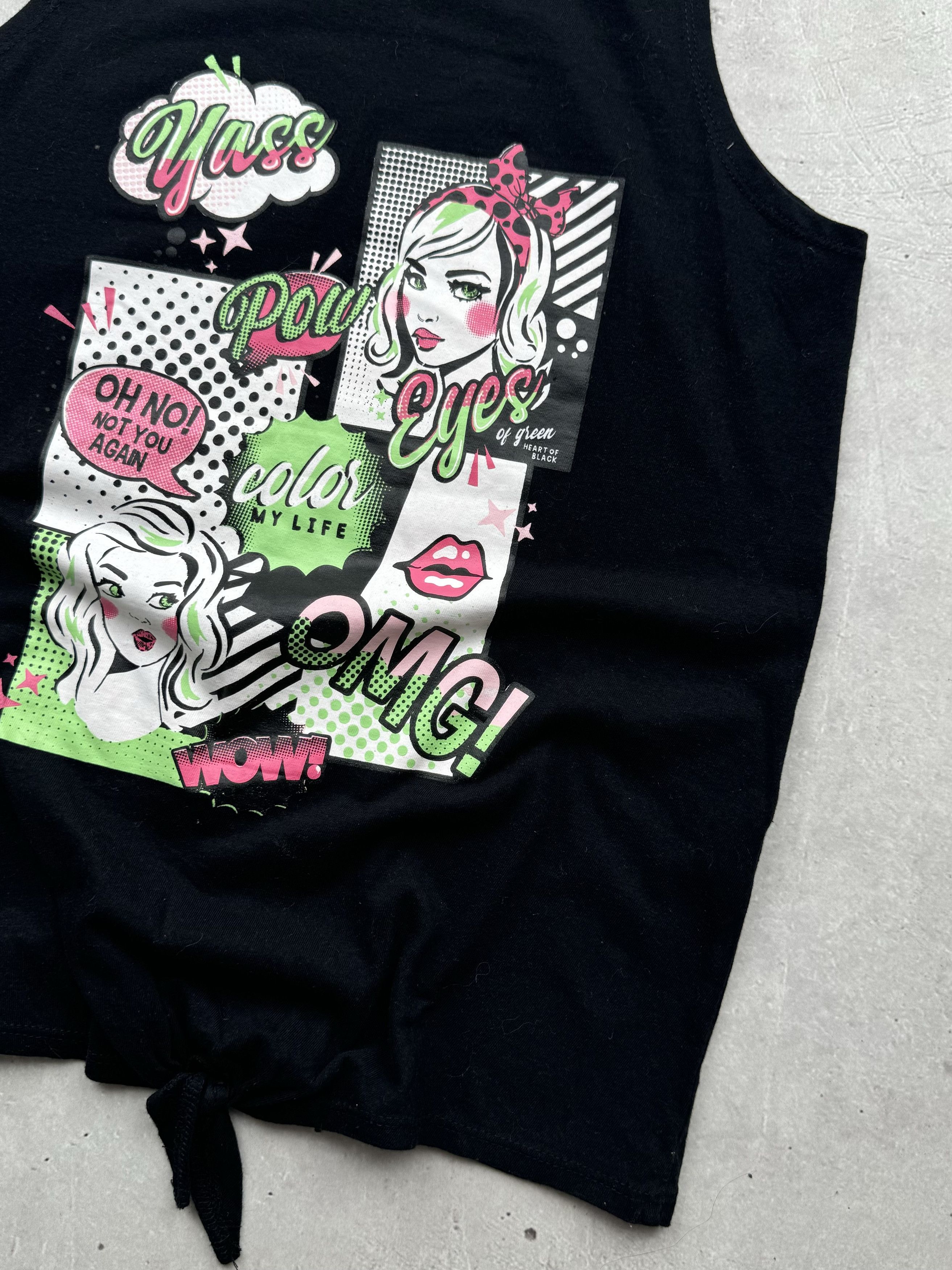 Japanese Brand × Vintage Vintage Printed Belted Tank Top Size M / US 6-8 / IT 42-44 - 3 Thumbnail