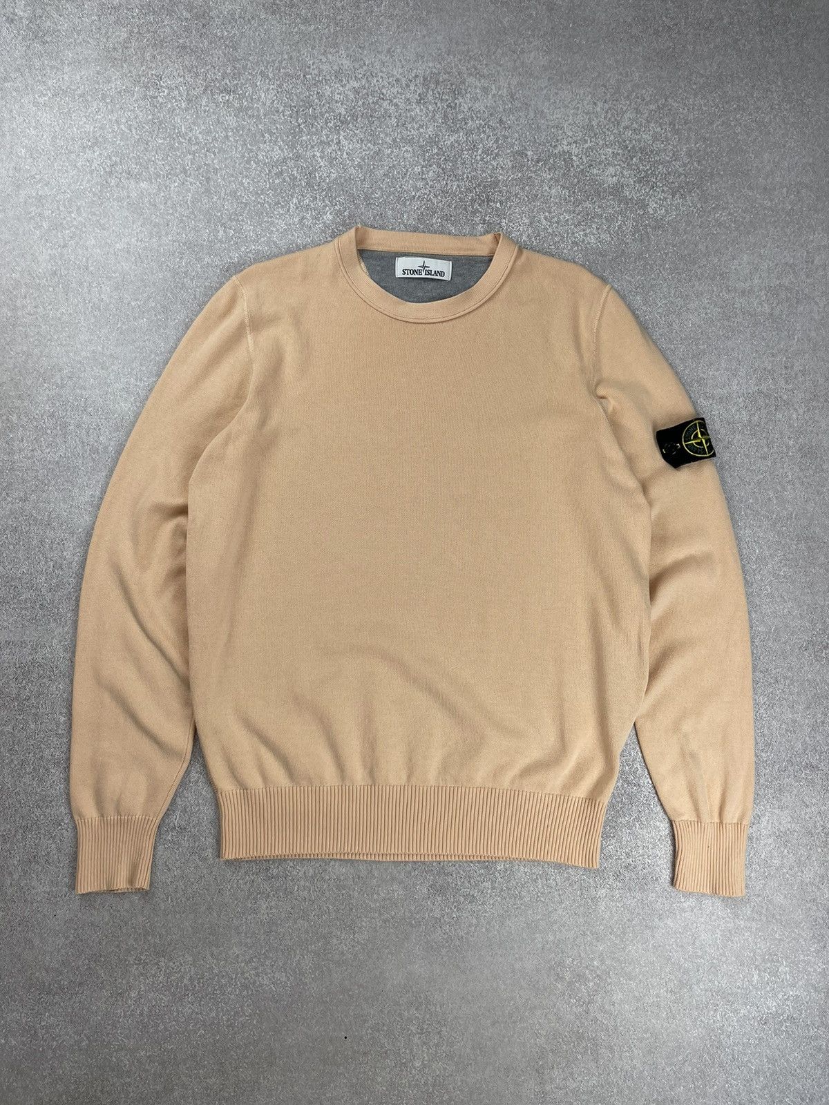 Stone Island Stone Island Knit Cotton Sweater Men’s Size M-L Size US L / EU 52-54 / 3 - 1 Thumbnail