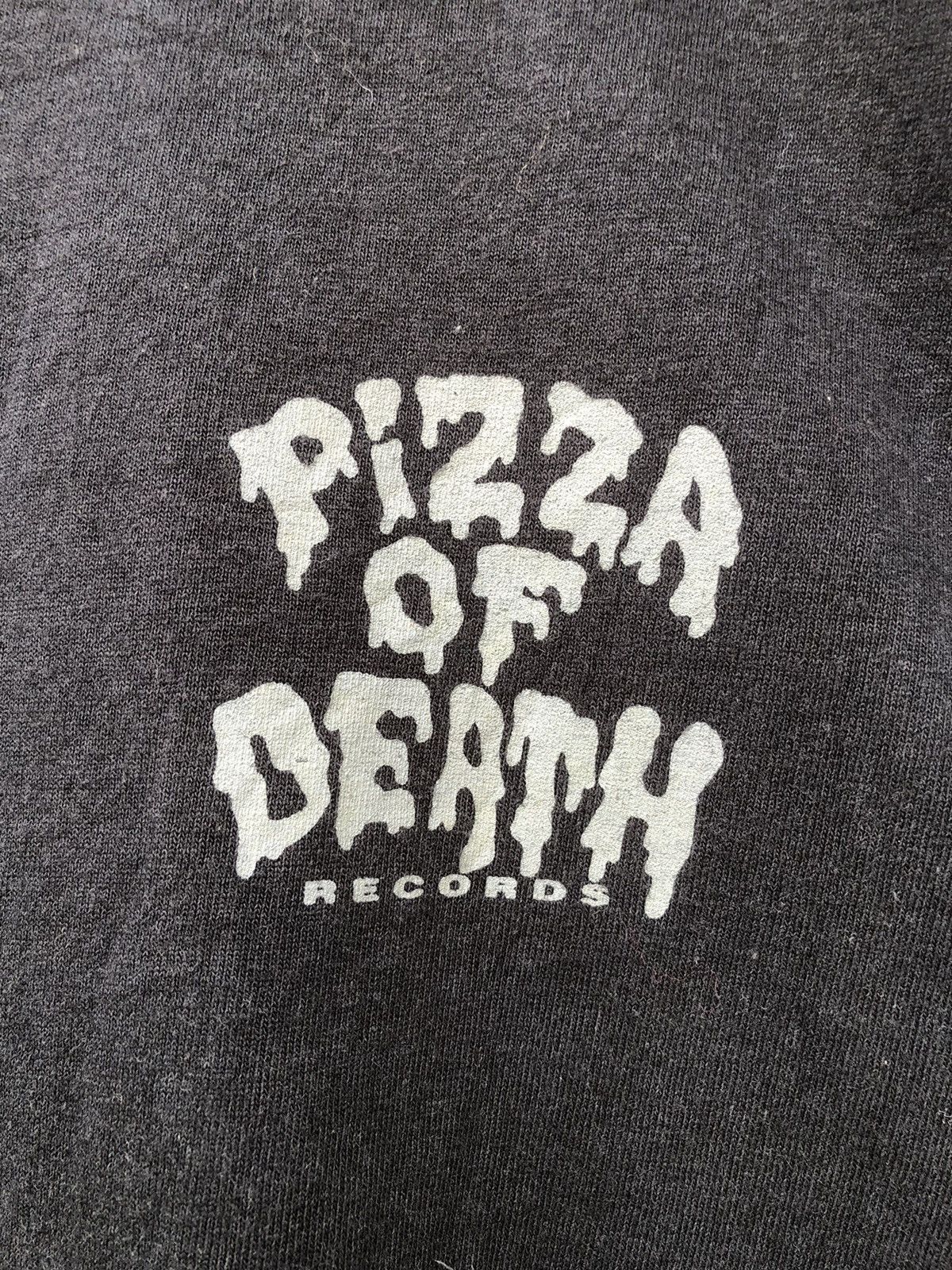 Band Tees × Nirvana × Vintage Vintage Y2K Pizza Of Death Record We Are Fucking One Tee Size US L / EU 52-54 / 3 - 8 Thumbnail